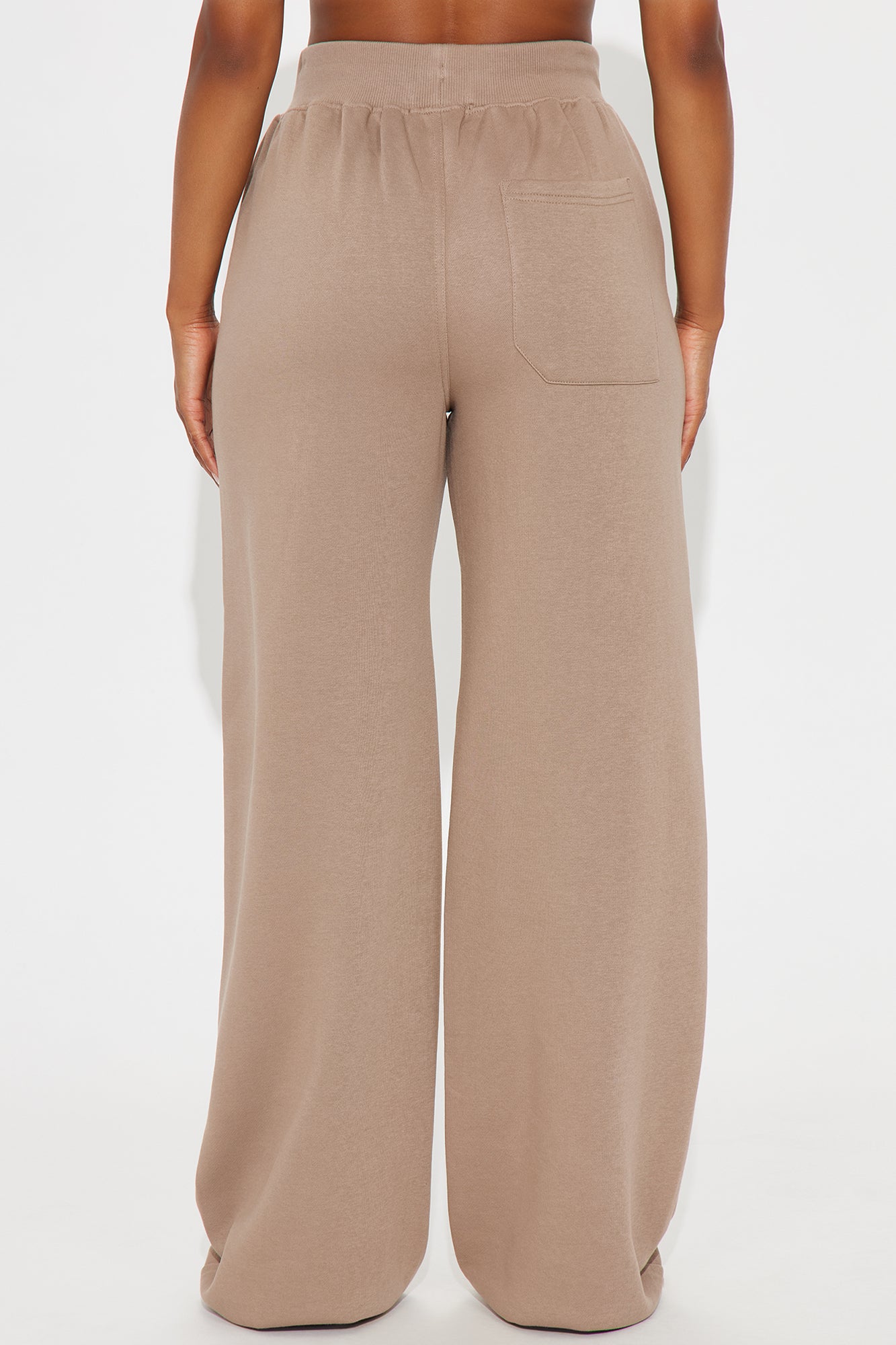 Stole My Ex Boyfriend's Wide Leg Sweatpants - Mocha