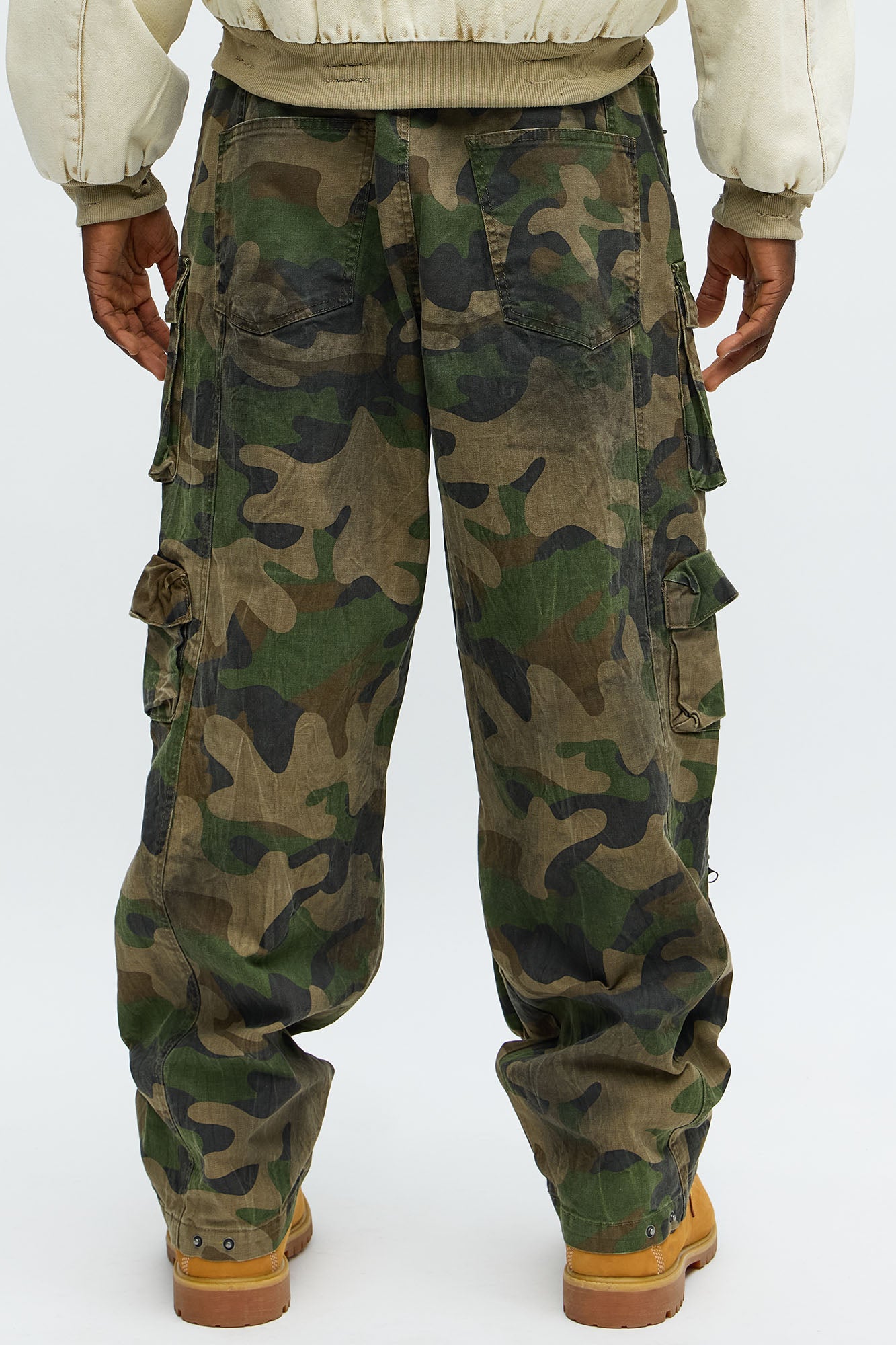Baggy Bust That Mission Cargo Pant - Camouflage