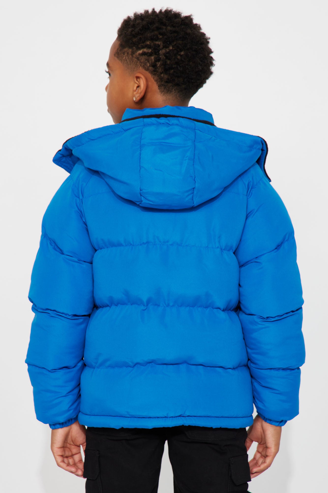Mini Loyalty Puffer Jacket - Royal