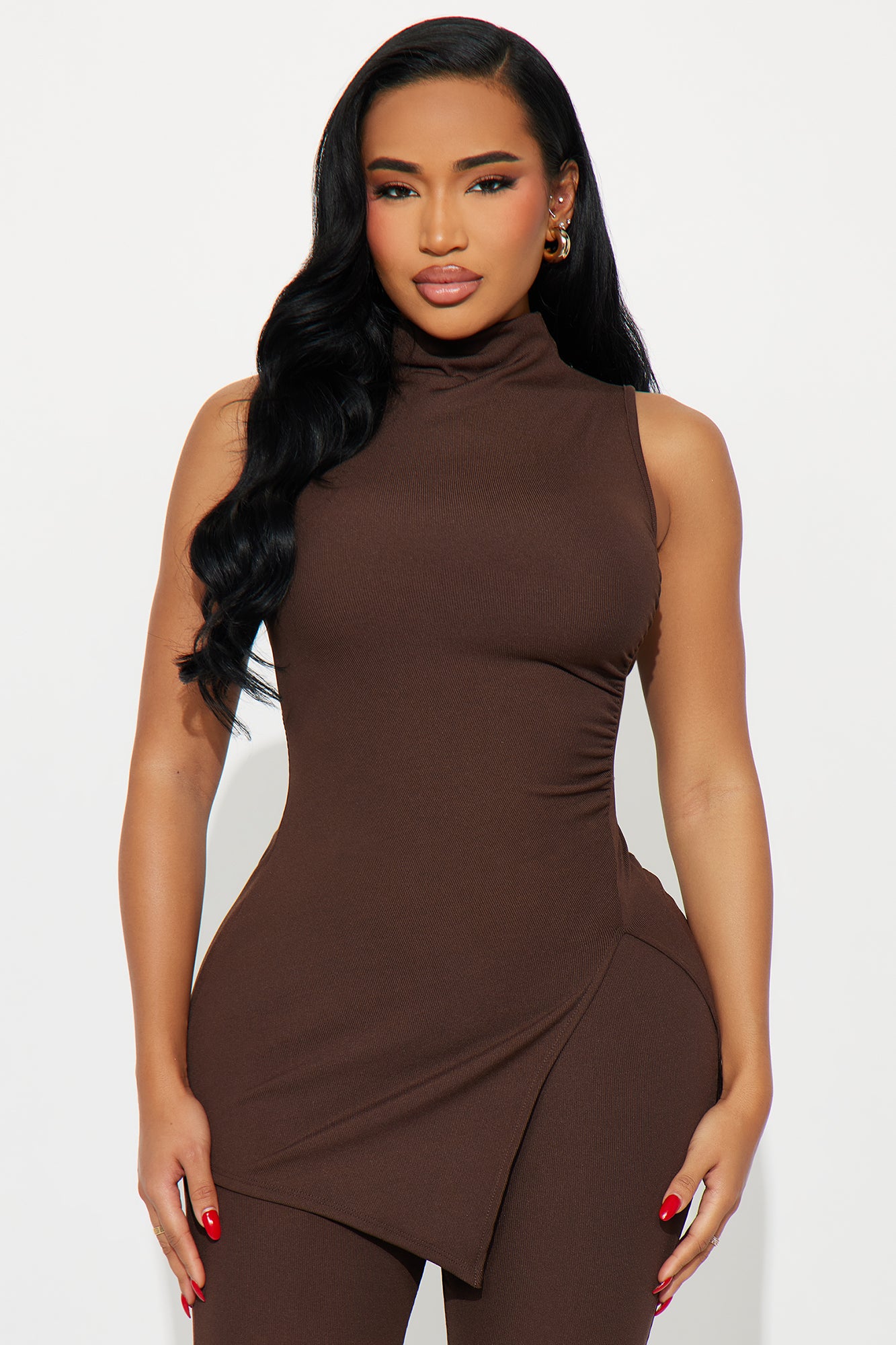 Lilly Pant Set - Brown