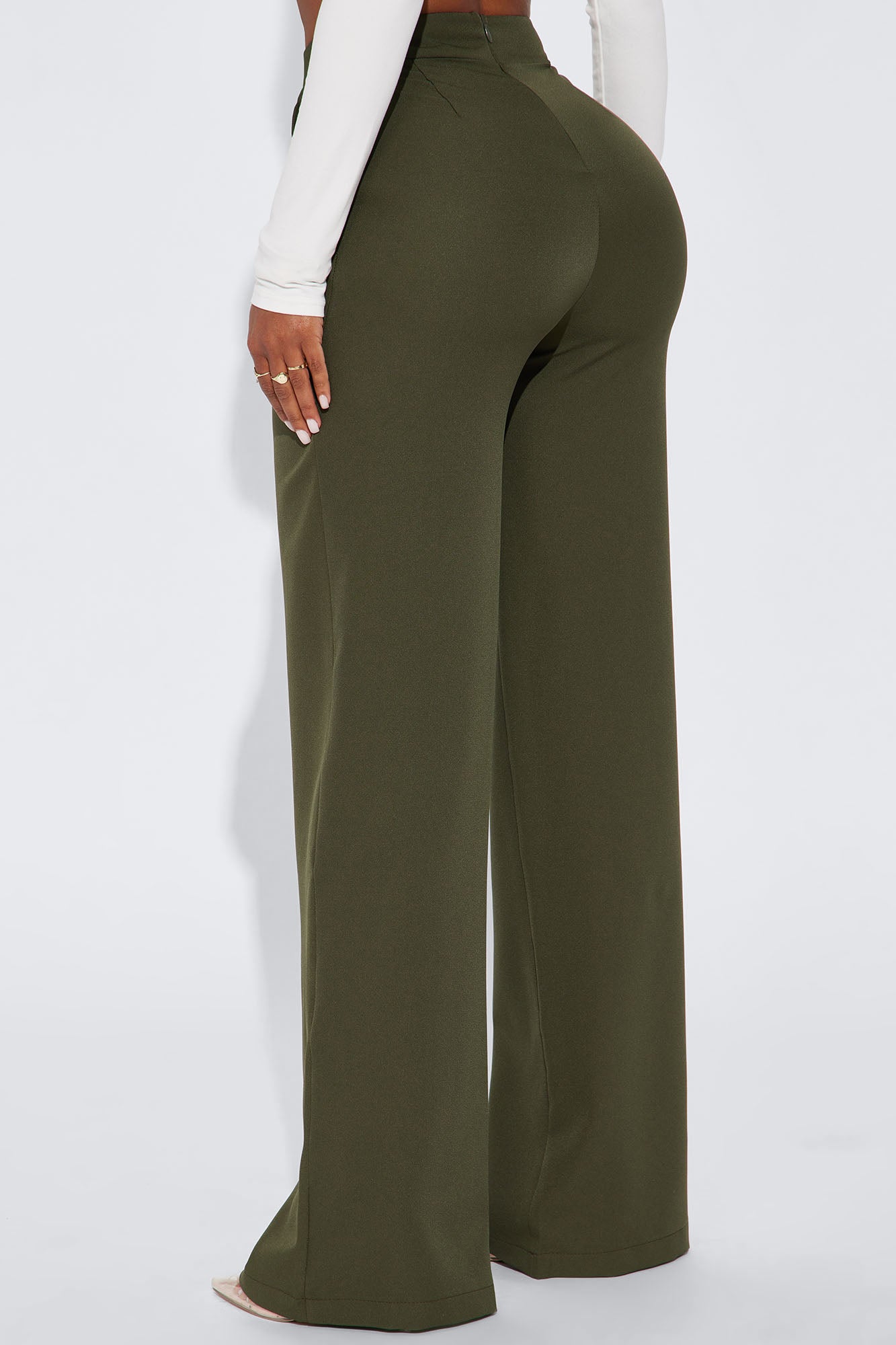 Feeling Focused Trouser - Olive