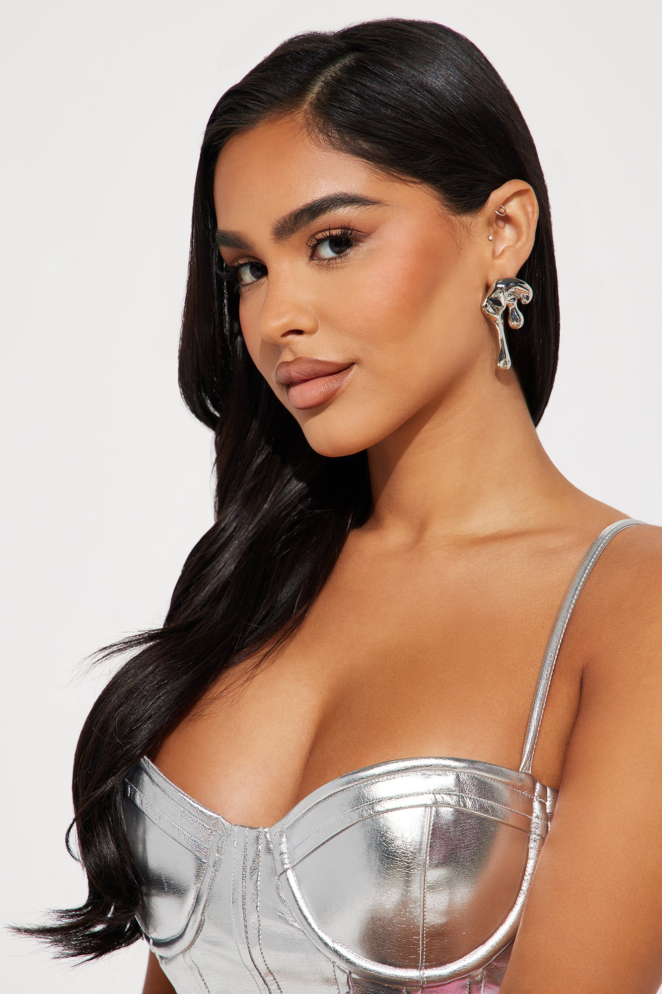 Melt With You Earrings - Silver