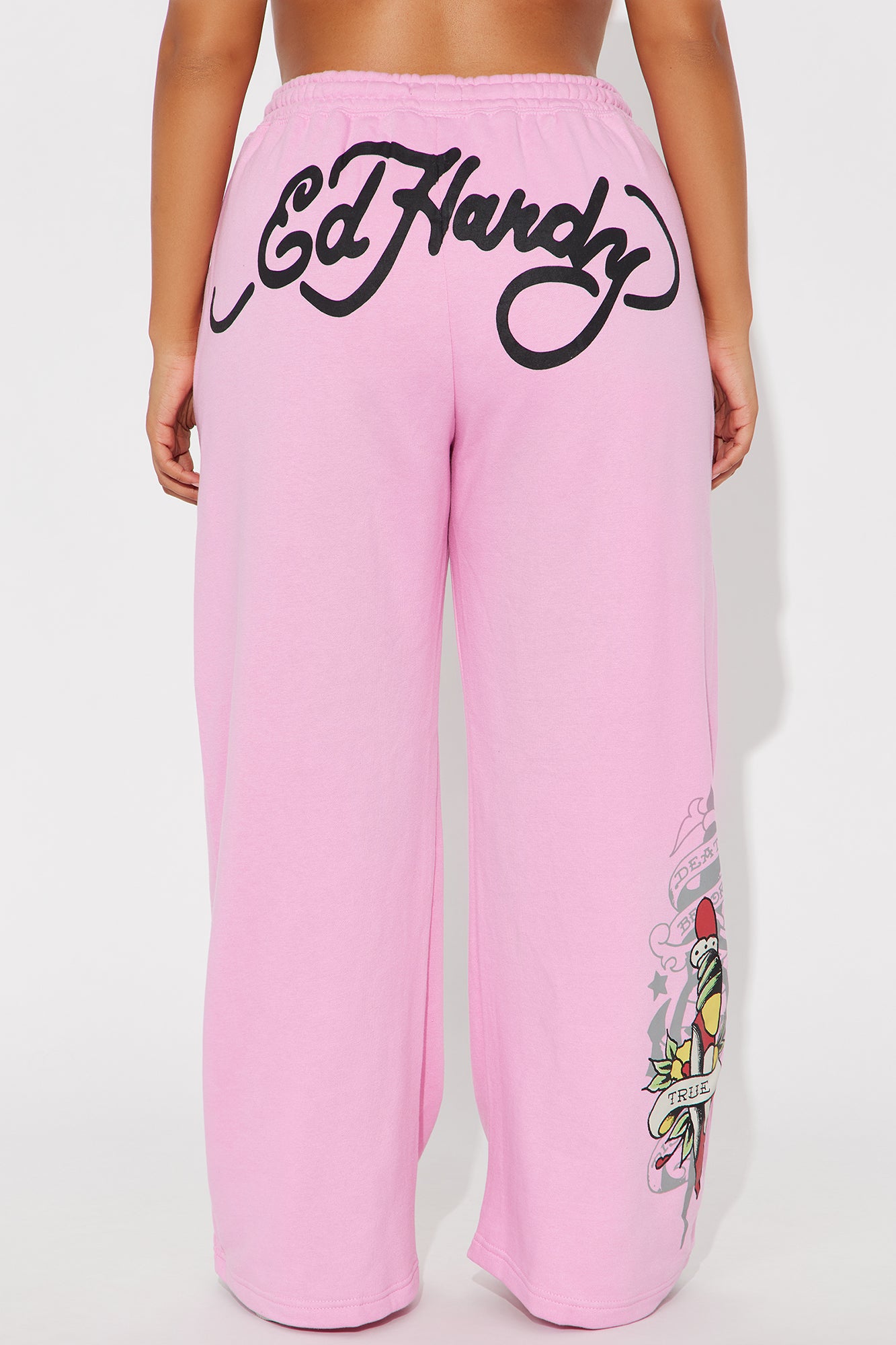 Ed Hardy Tiger Roar Pant - Pink