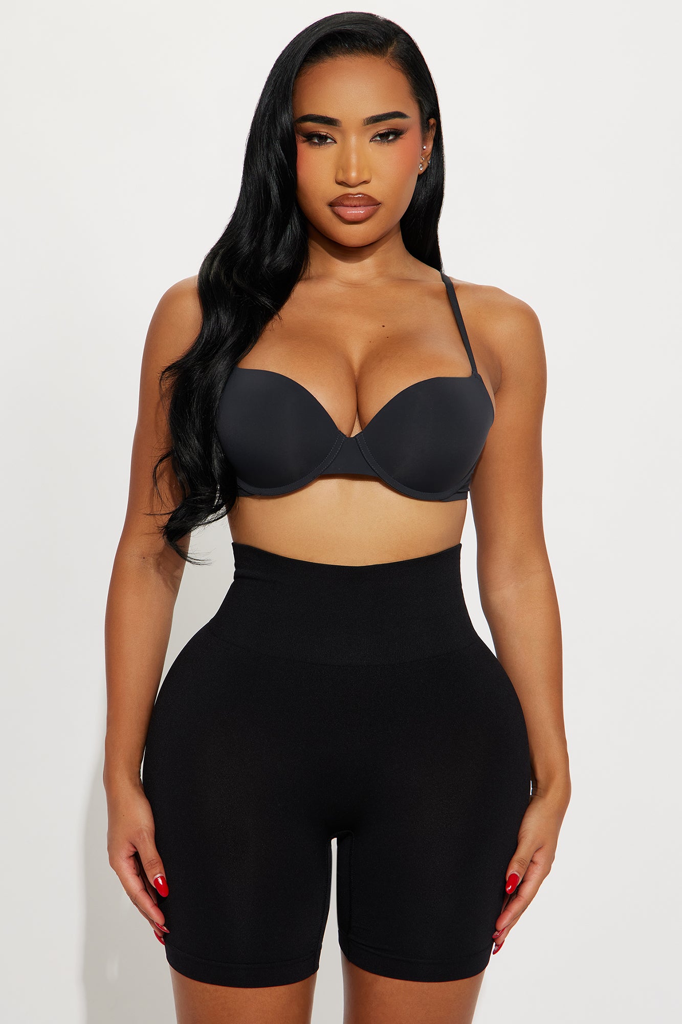 Smooth And Ready Seamless Boxer Brief Panty - Black