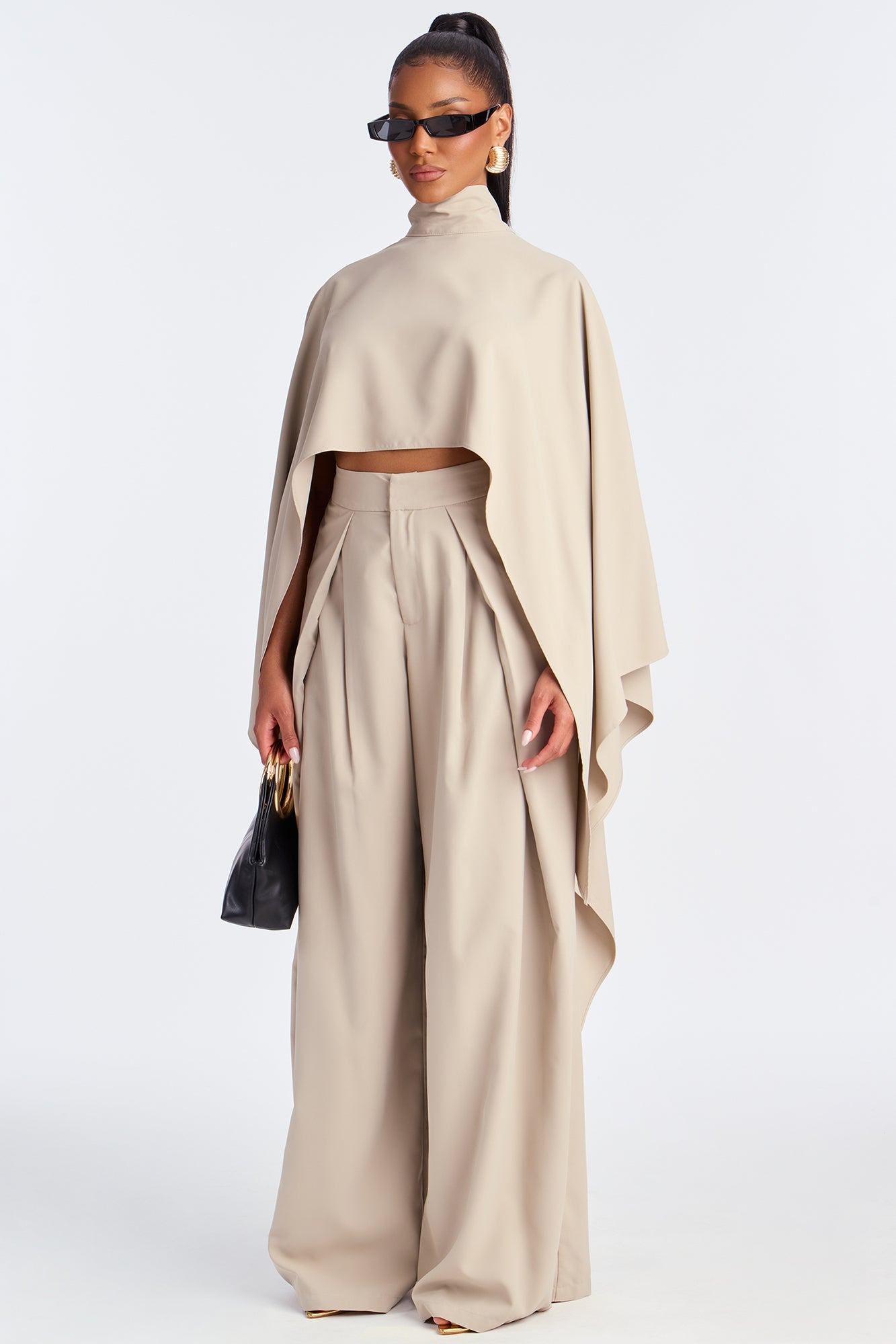 Refined Flow Pant Set - Taupe