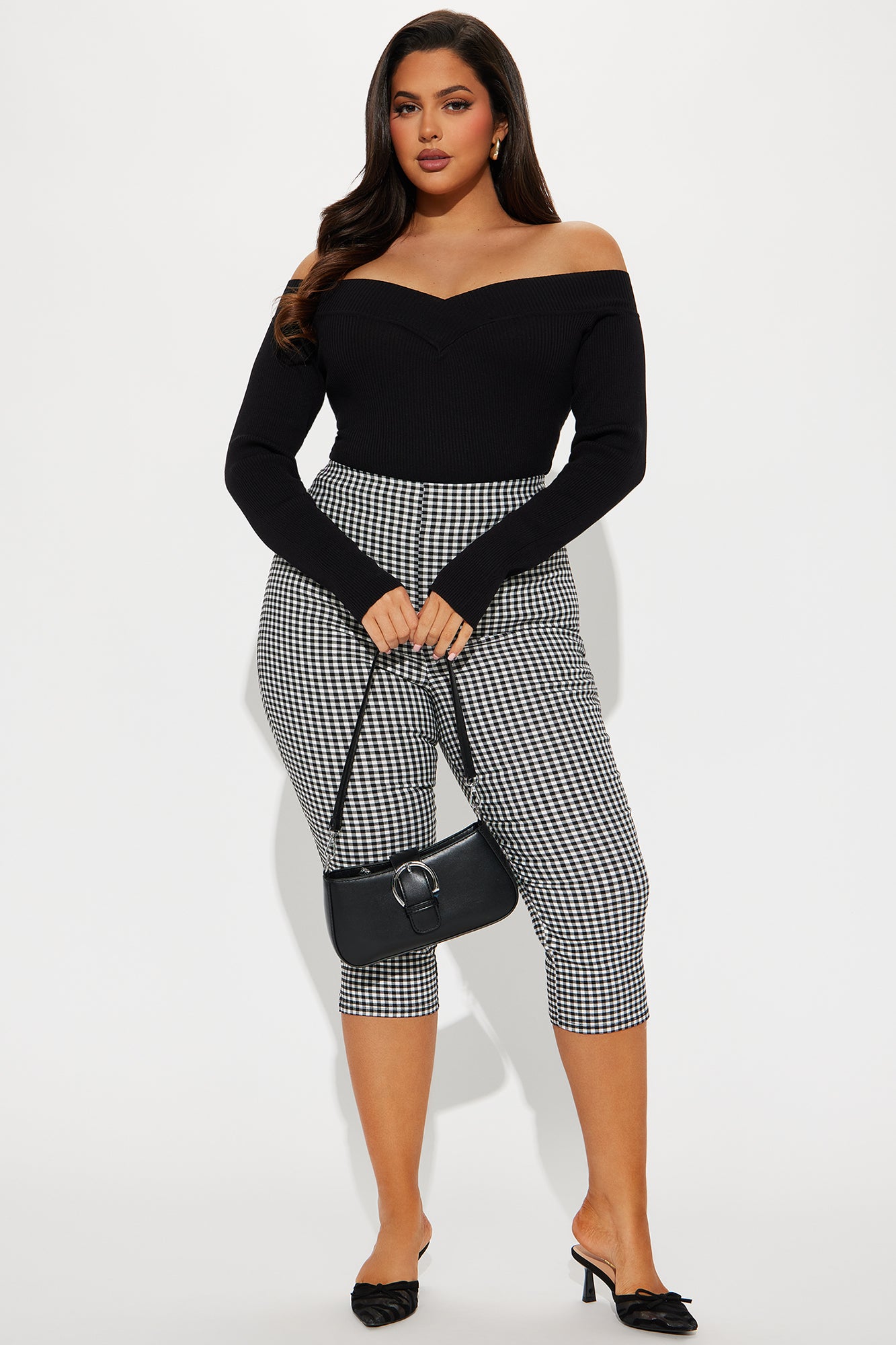 Sam Sweater Bodysuit - Black