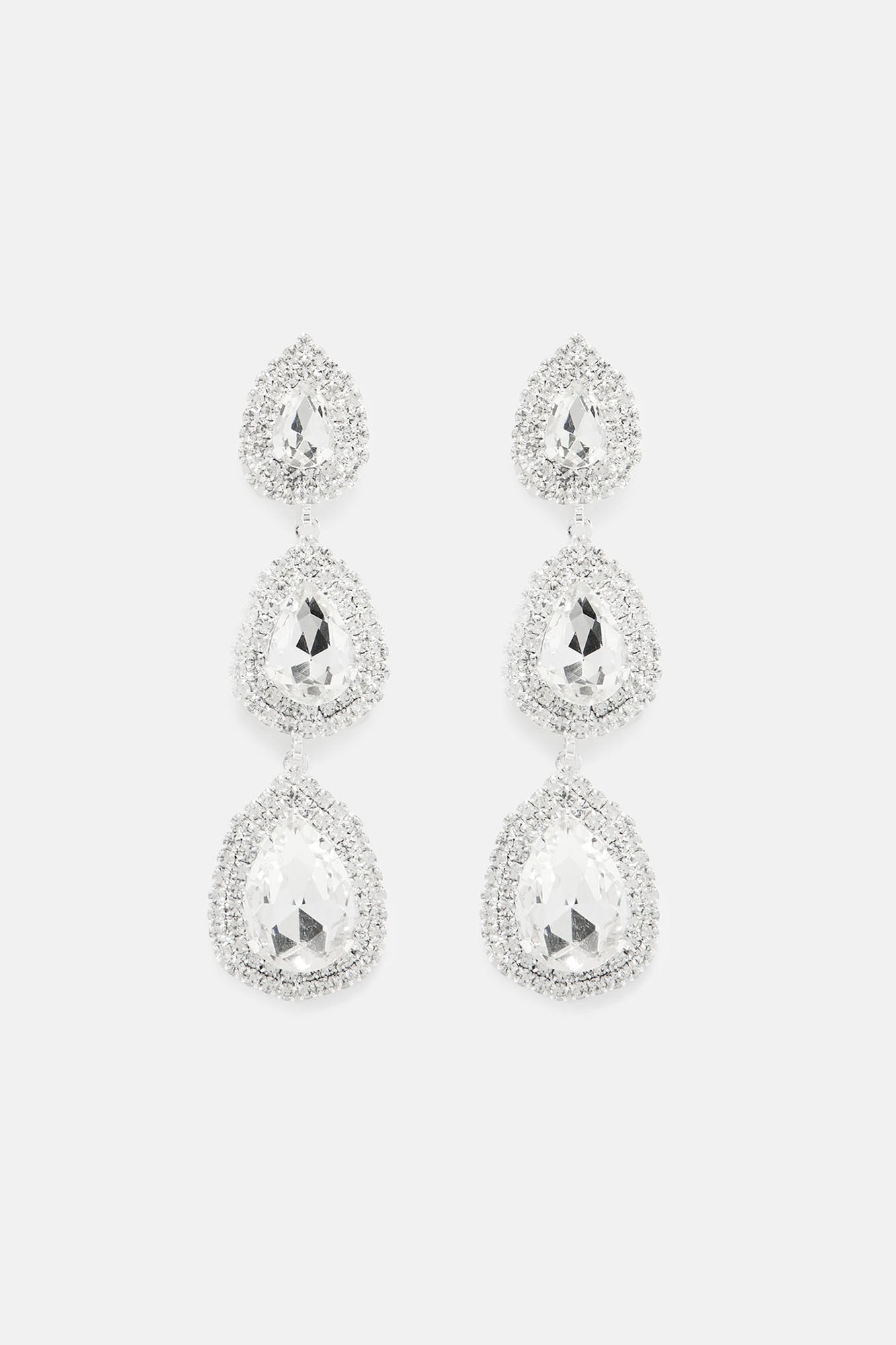 Give Me A Call Earrings - Silver