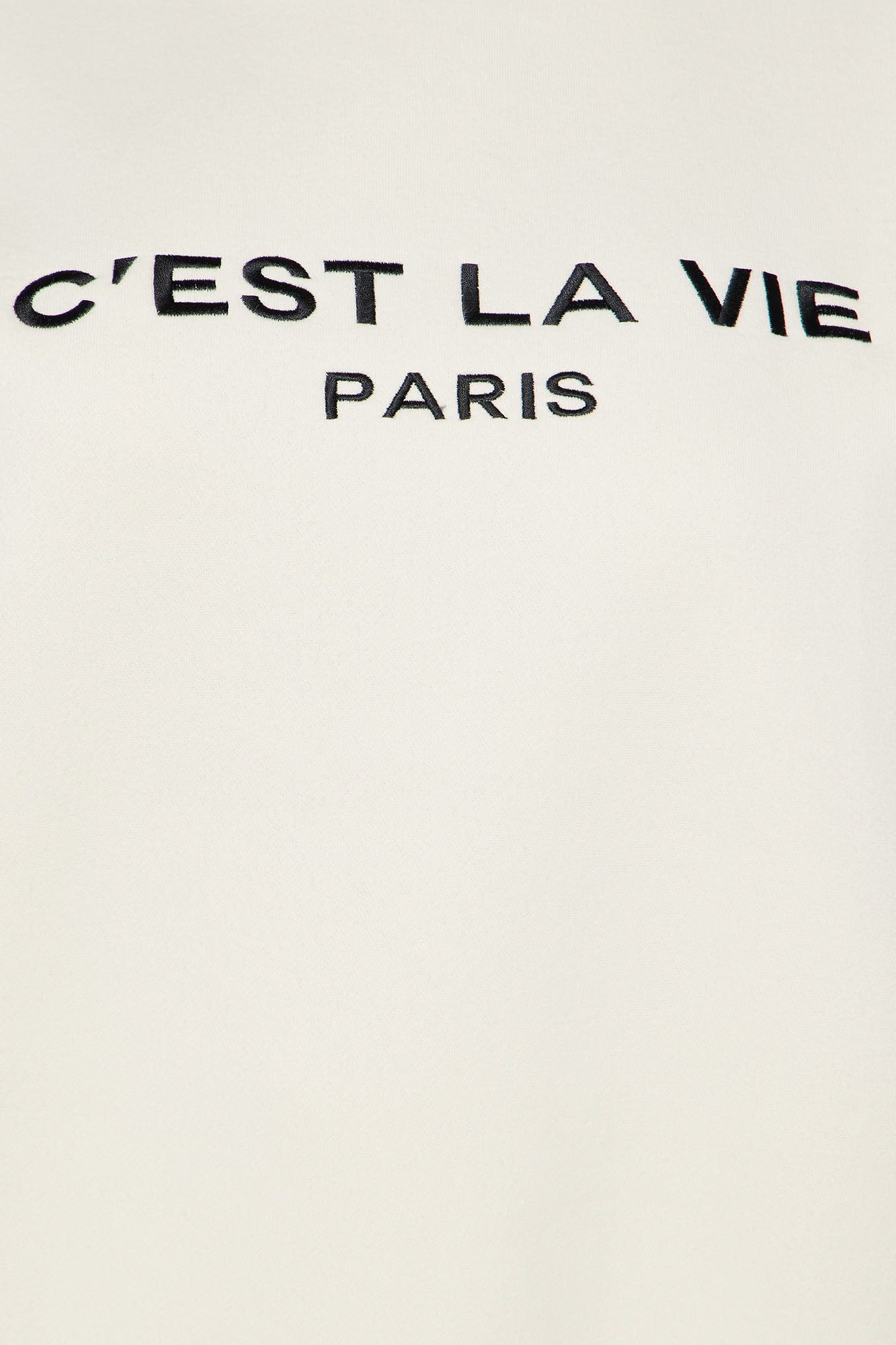 C’est La Vie Sweatpant Set - Off White