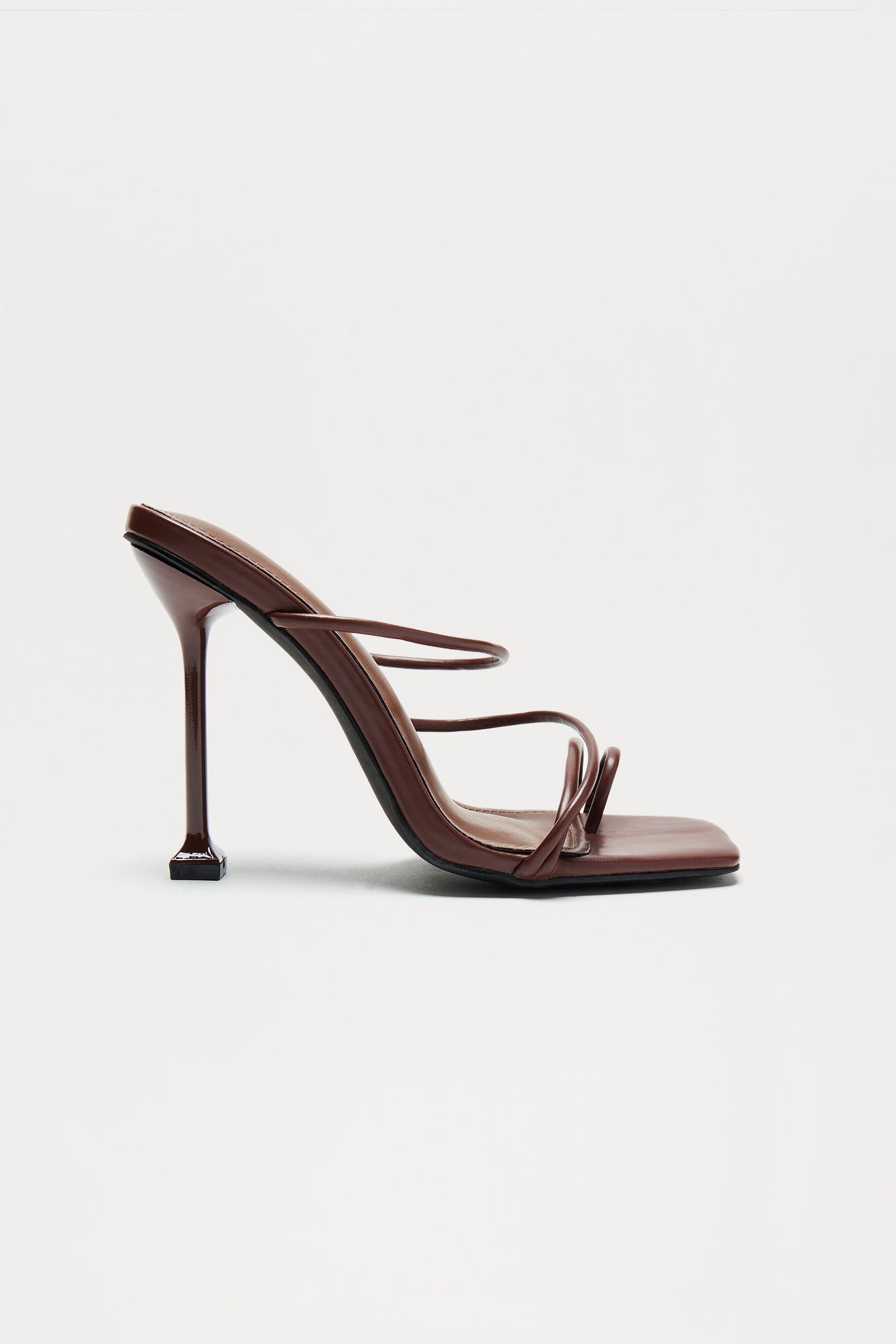Get Over It Heeled Mules - Brown