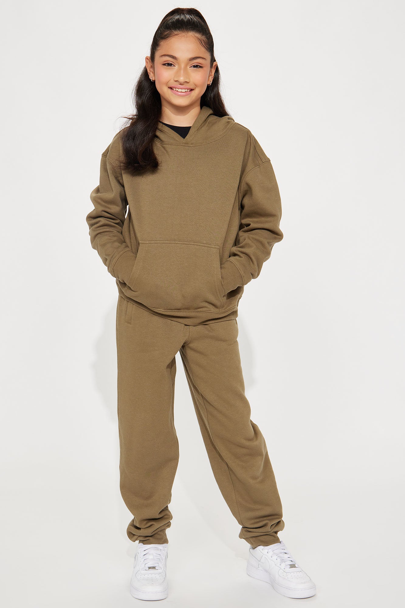 Mini Stole Your Toys Oversized Jogger - Olive