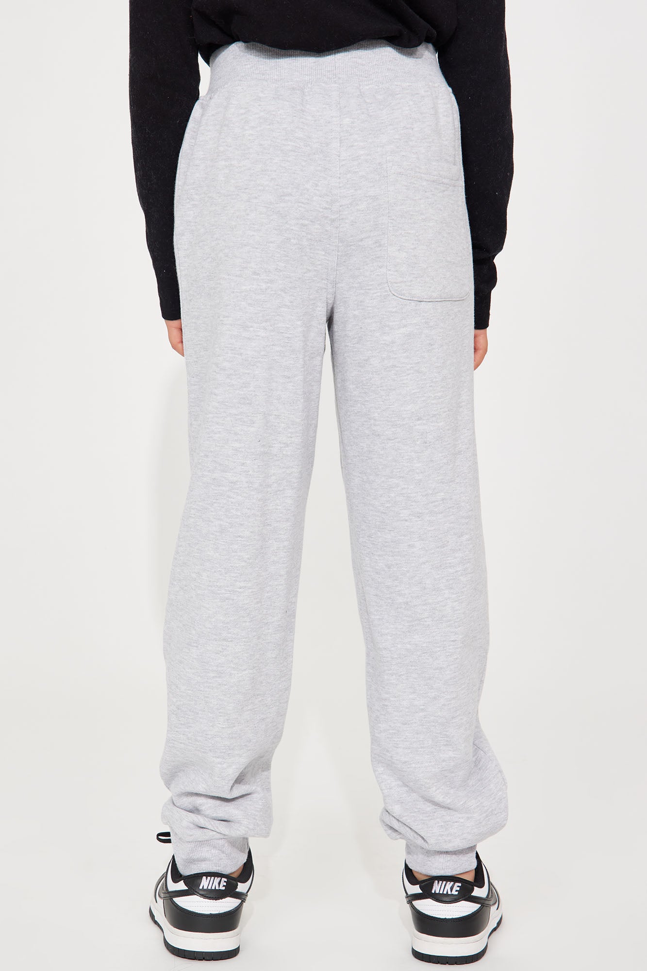 Mini Stole Your Toys Oversized Jogger - Heather Grey