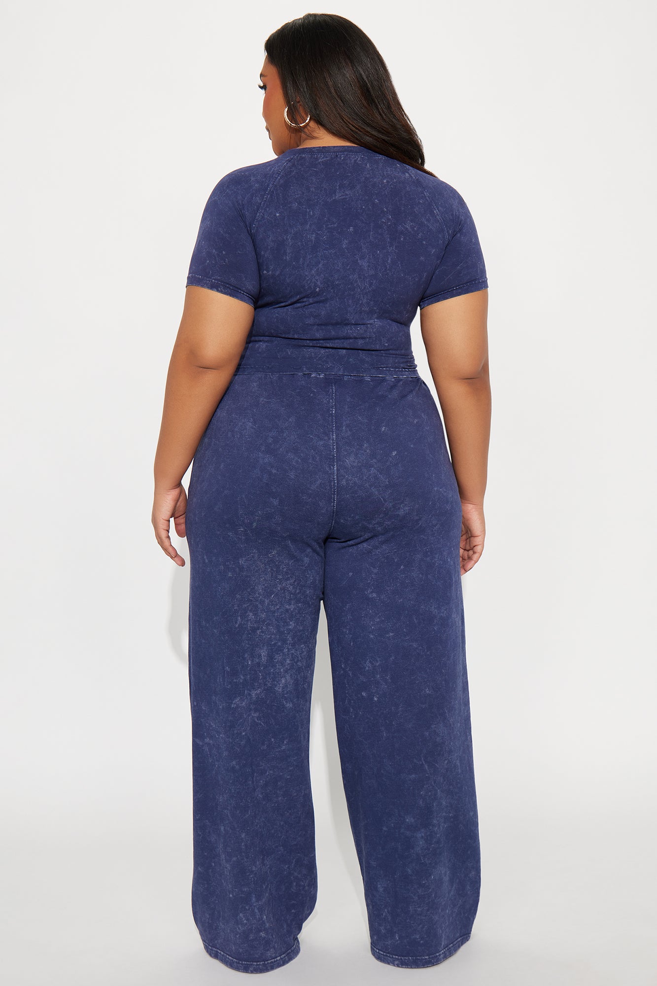 Saint Baby Tee Pant Set - Navy