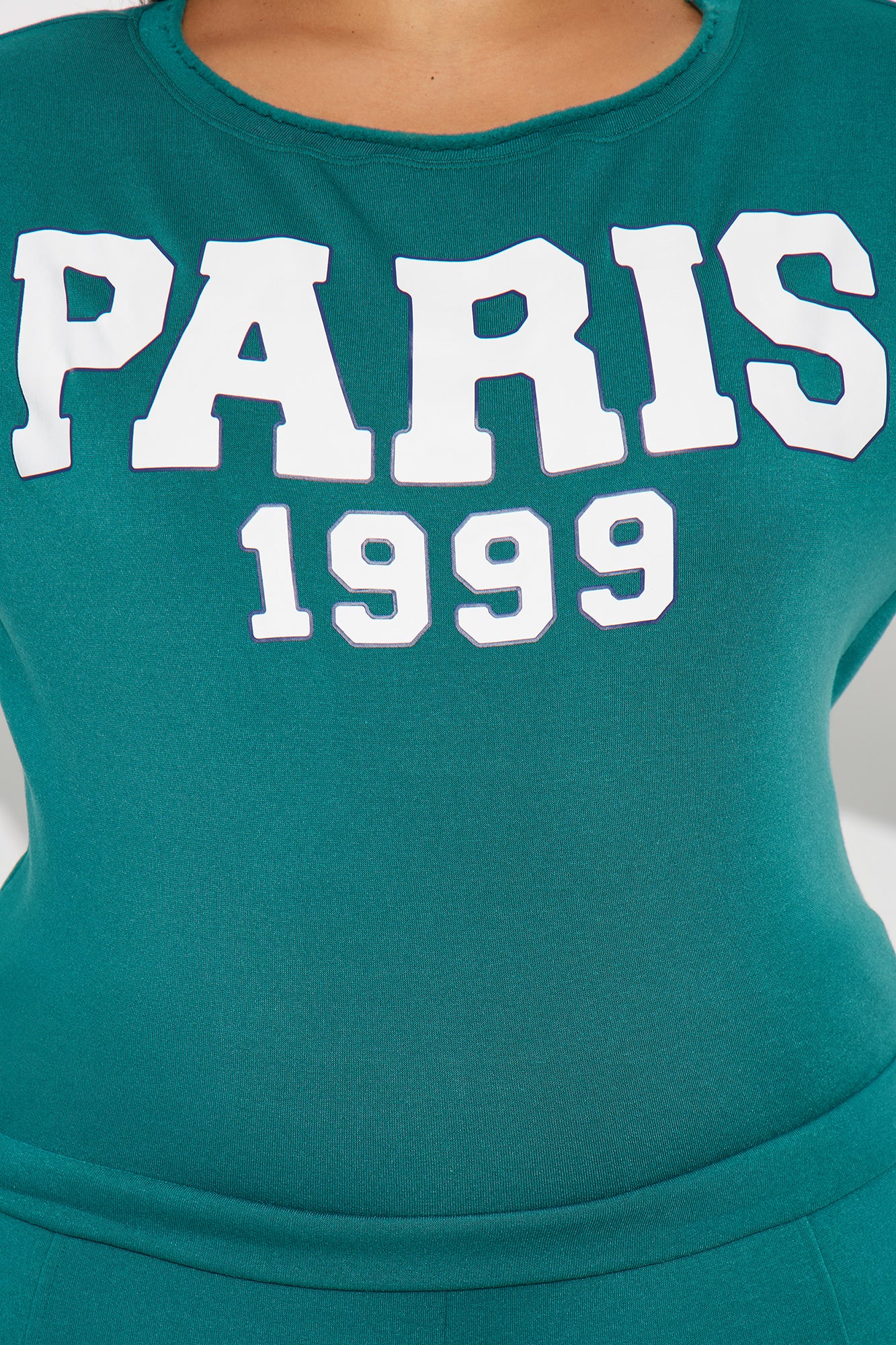 Paris 1999 Fleece Jogger Set - Hunter