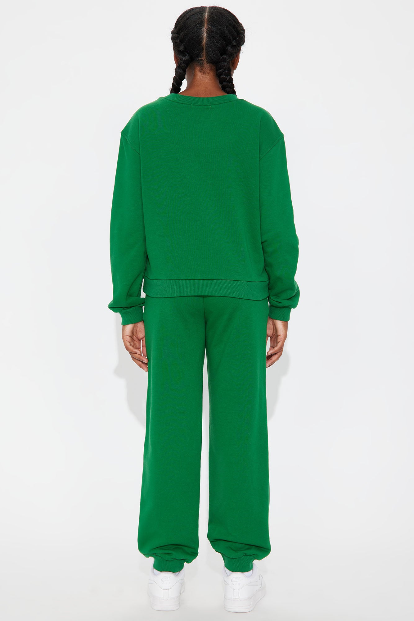Mini Homebody Club Jogger Set - Kelly Green