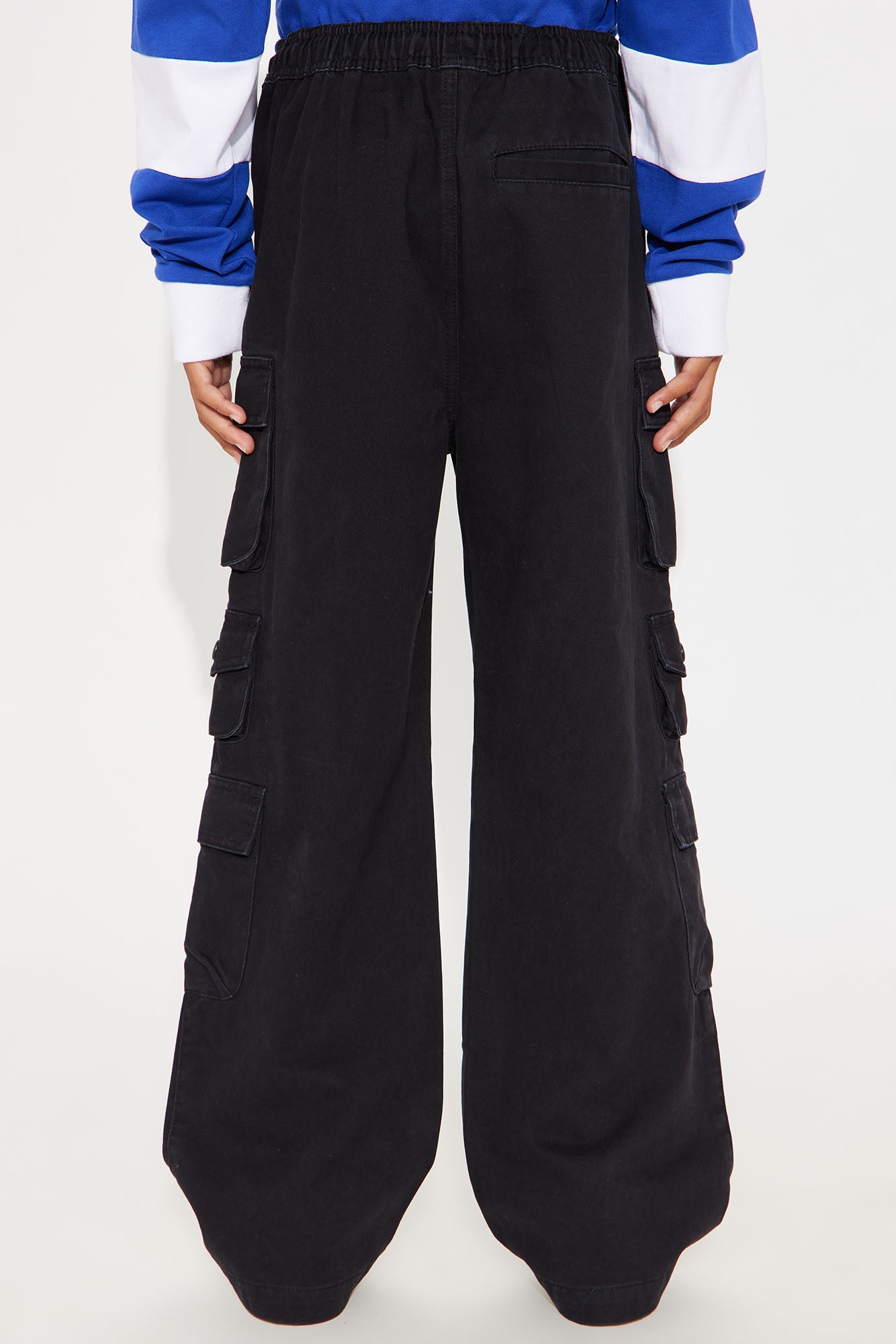 Mini Straight Void Runner Cargo Pants - Black