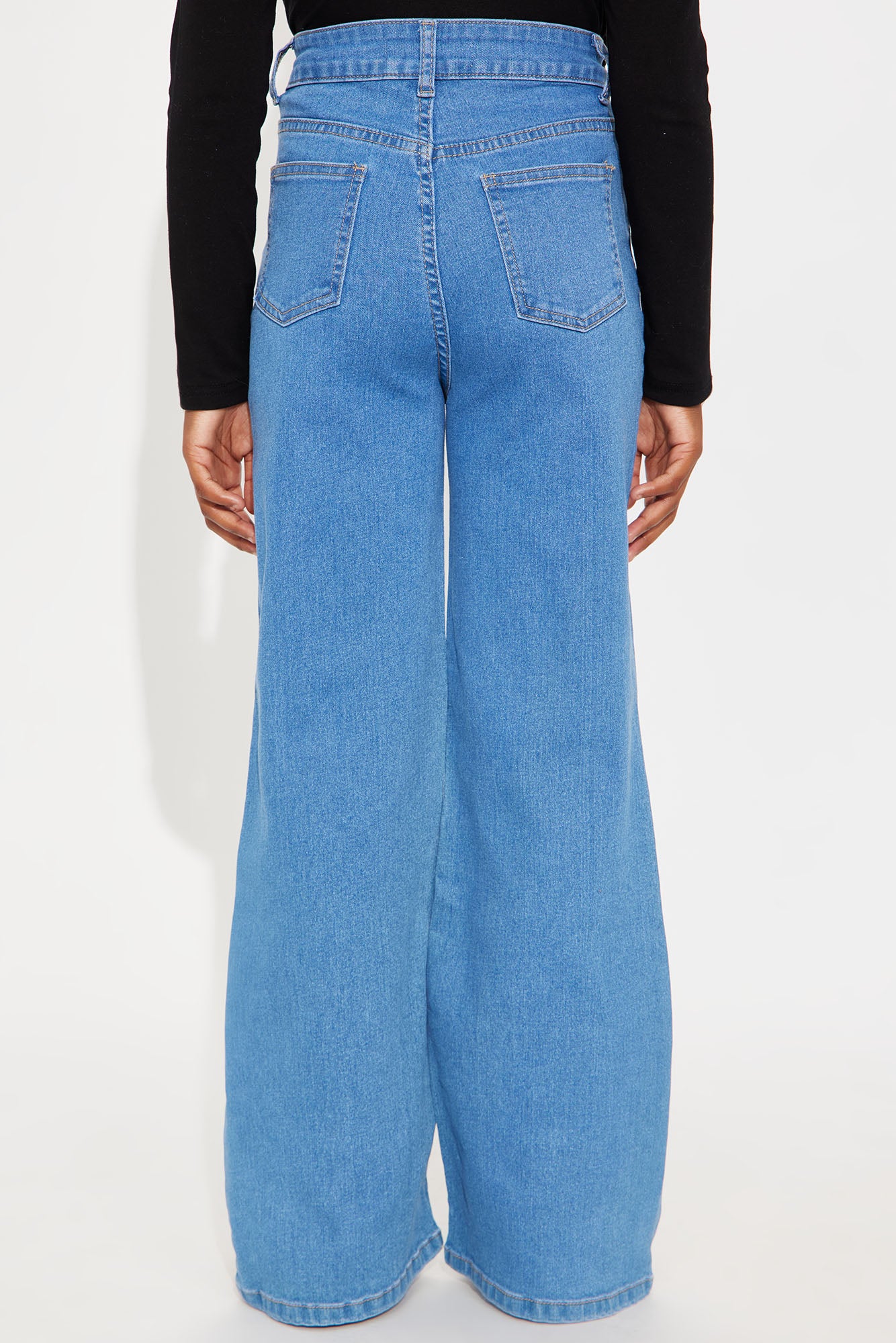 Mini Built For Stardom Jeans - Medium Blue Wash