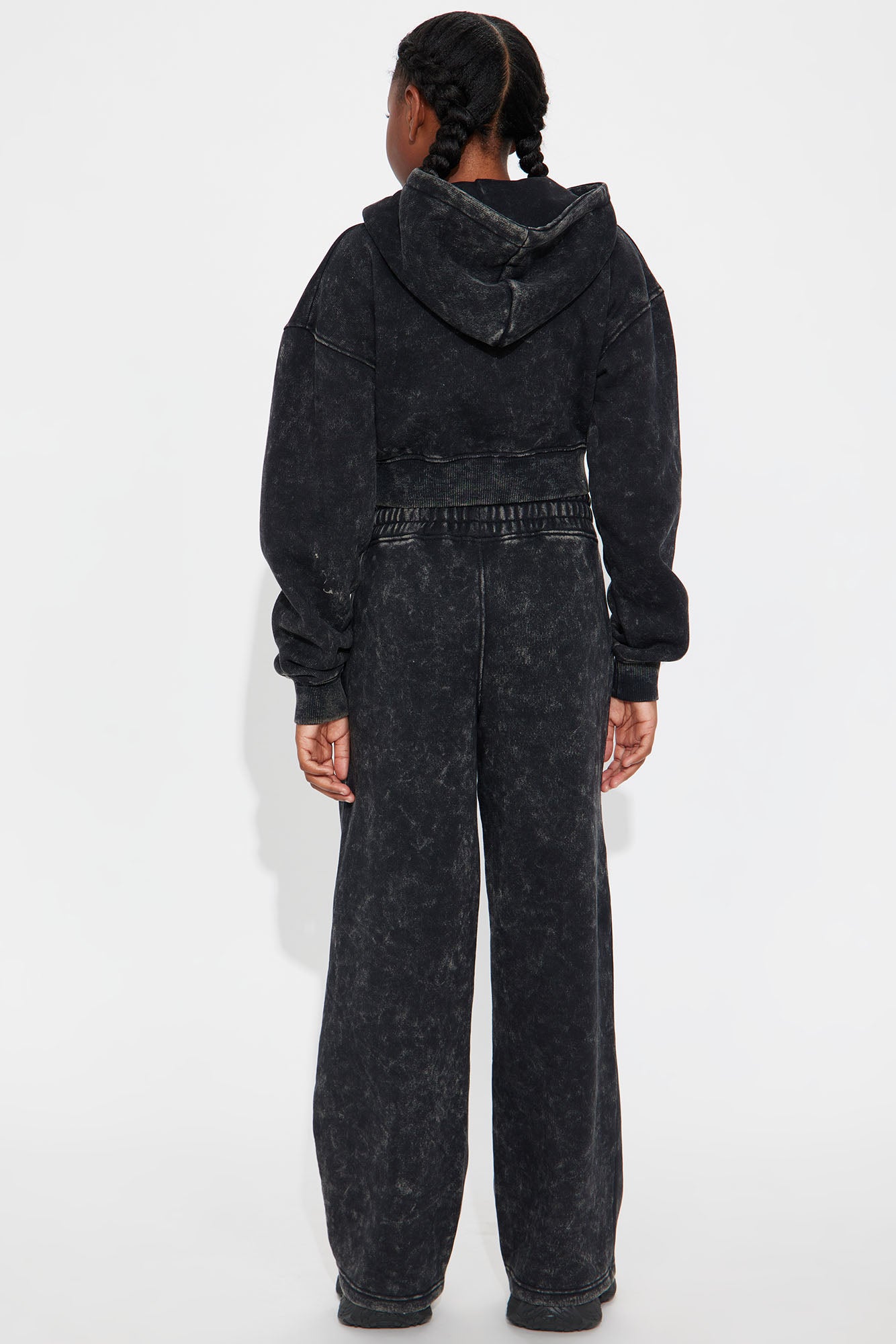 Mini Norah Washed Set - Black
