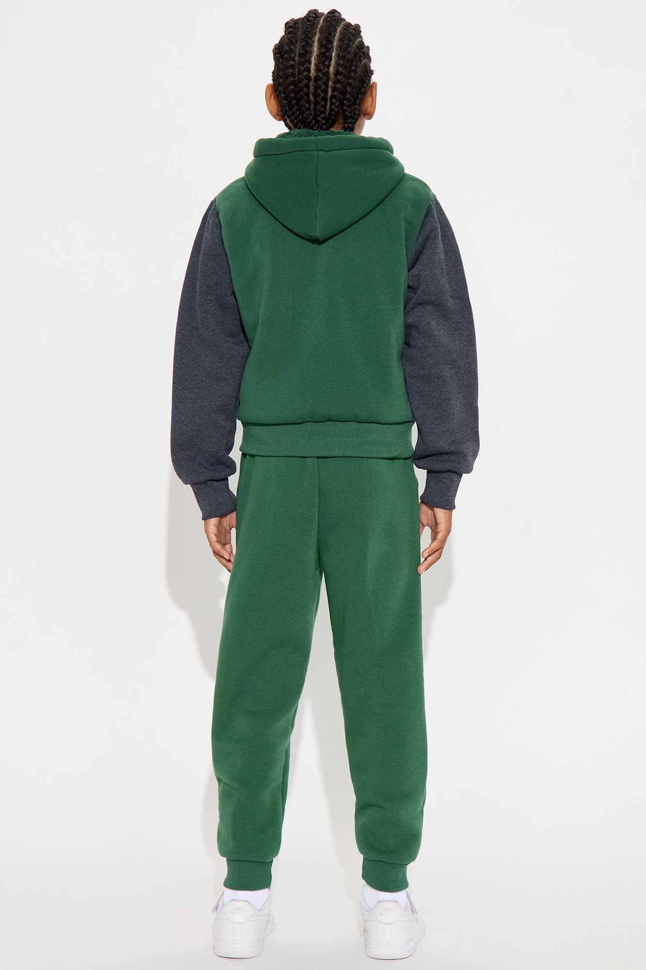 Mini Ridah Matching Pant Set - Hunter Green