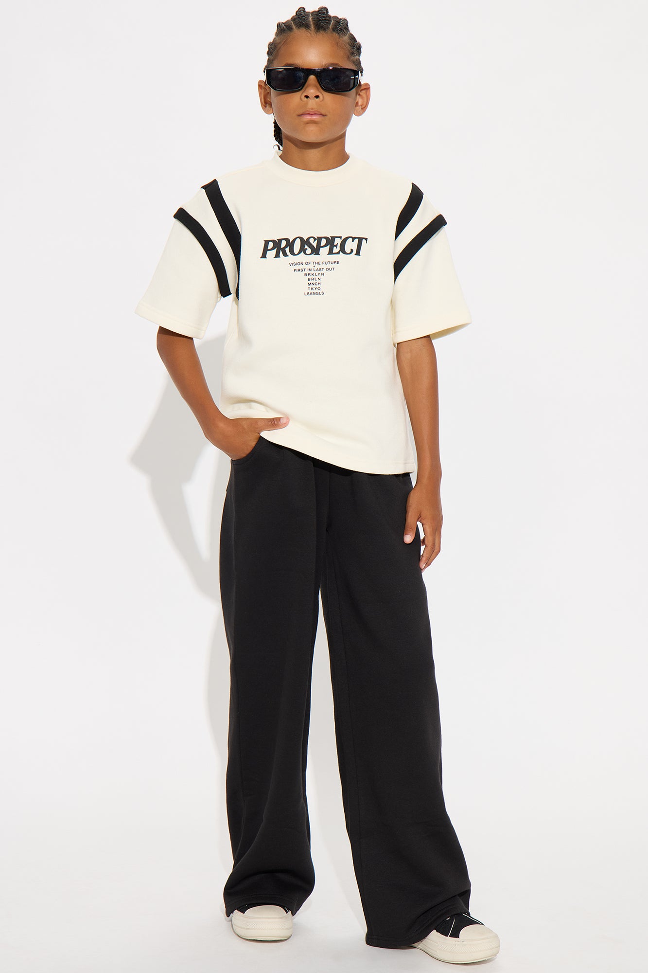 Mini Tyson Prospect Short Sleeve Tee - Cream/combo