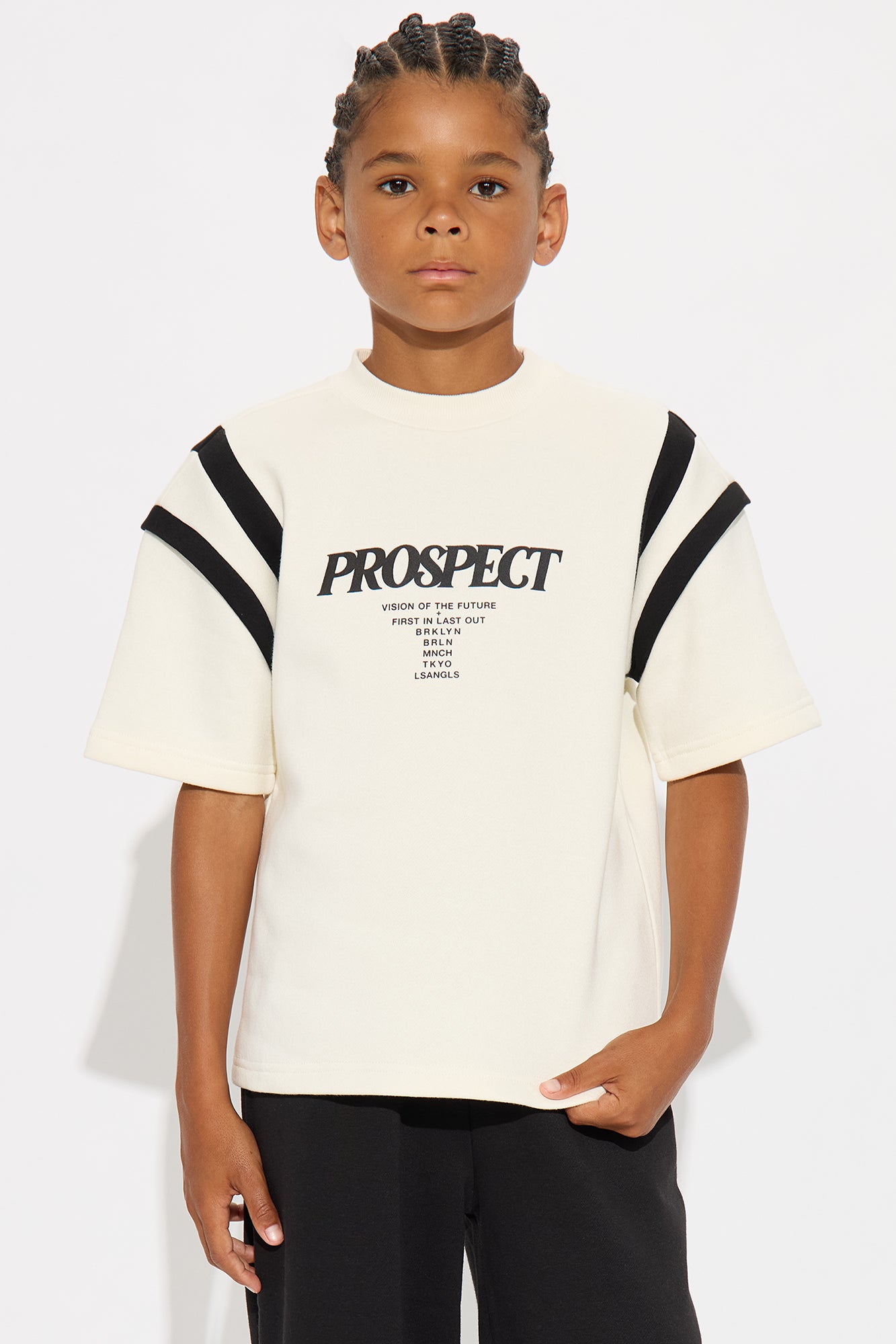 Mini Tyson Prospect Short Sleeve Tee - Cream/combo
