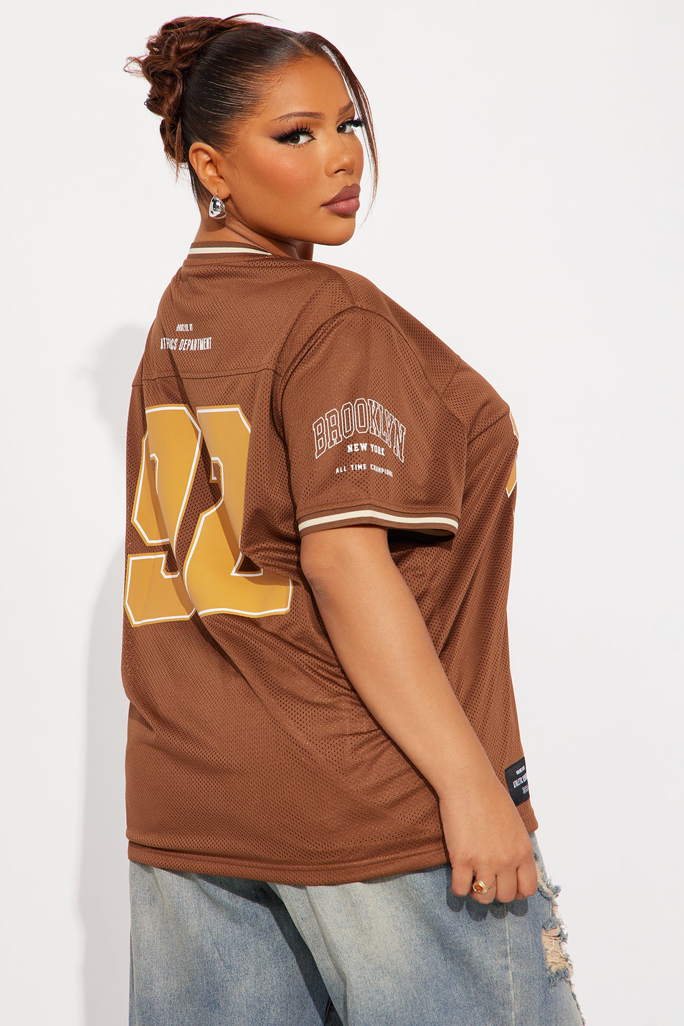 NYC 92 Touchdown Jersey - Brown