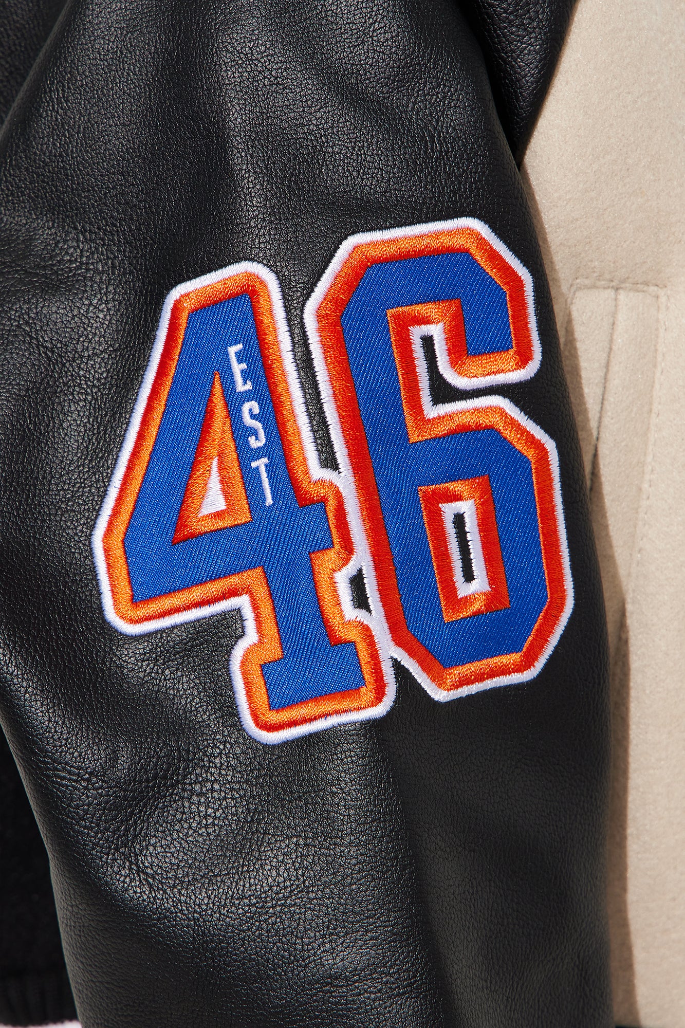Mini Knicks Jump Shot Bomber Jacket - Black/combo