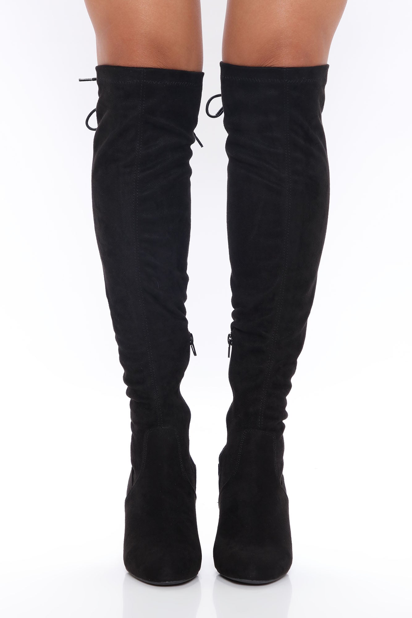Facts Of Life Heeled Boots - Black
