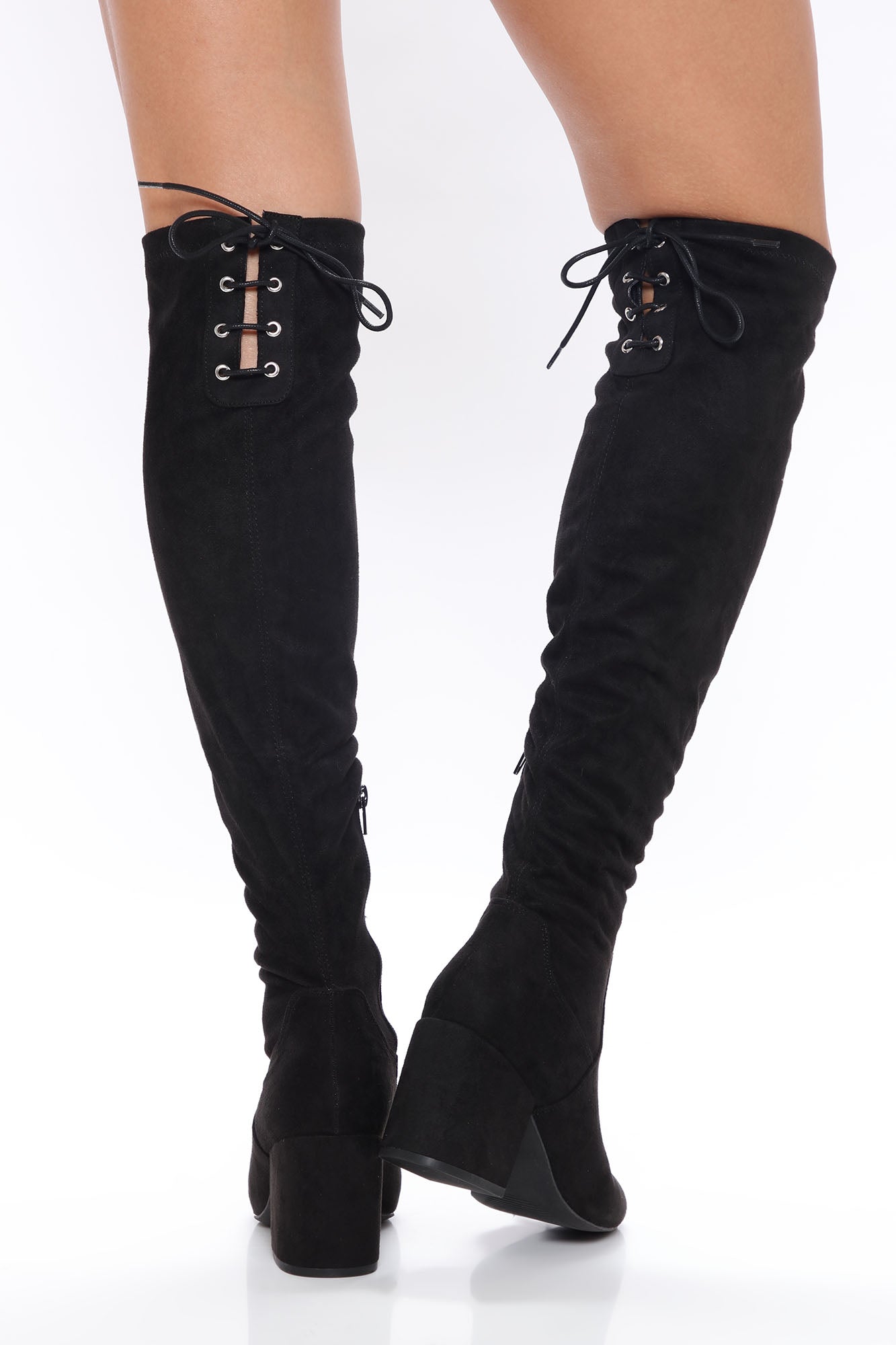 Facts Of Life Heeled Boots - Black