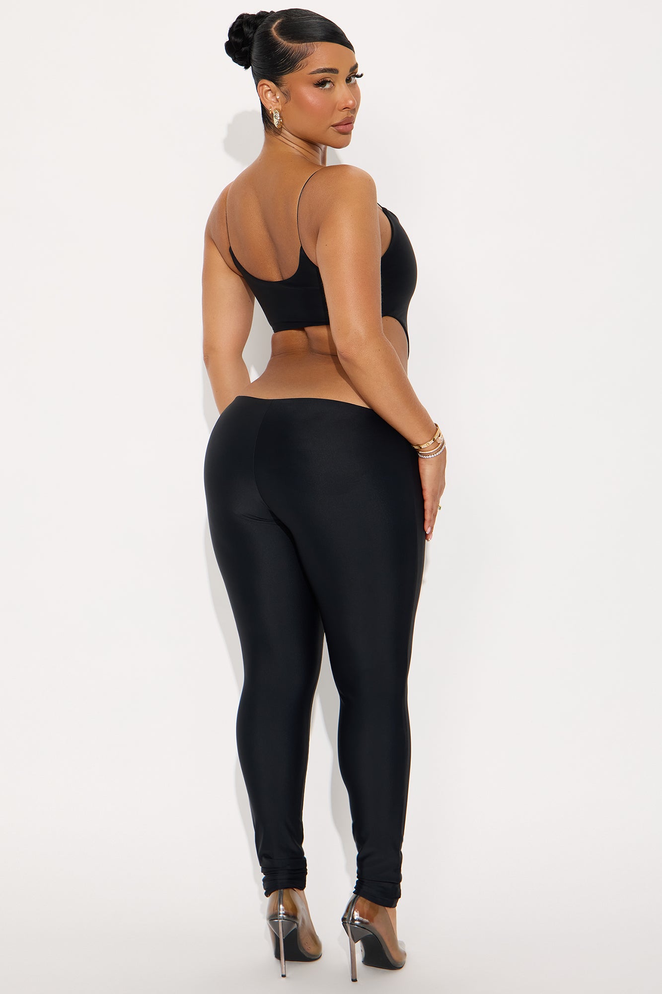 Maren Form Double Lined Jumpsuit - Black