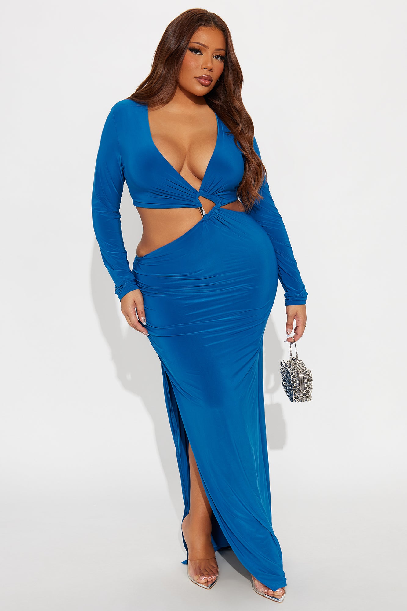 Obsessed Much Maxi Dress - Teal