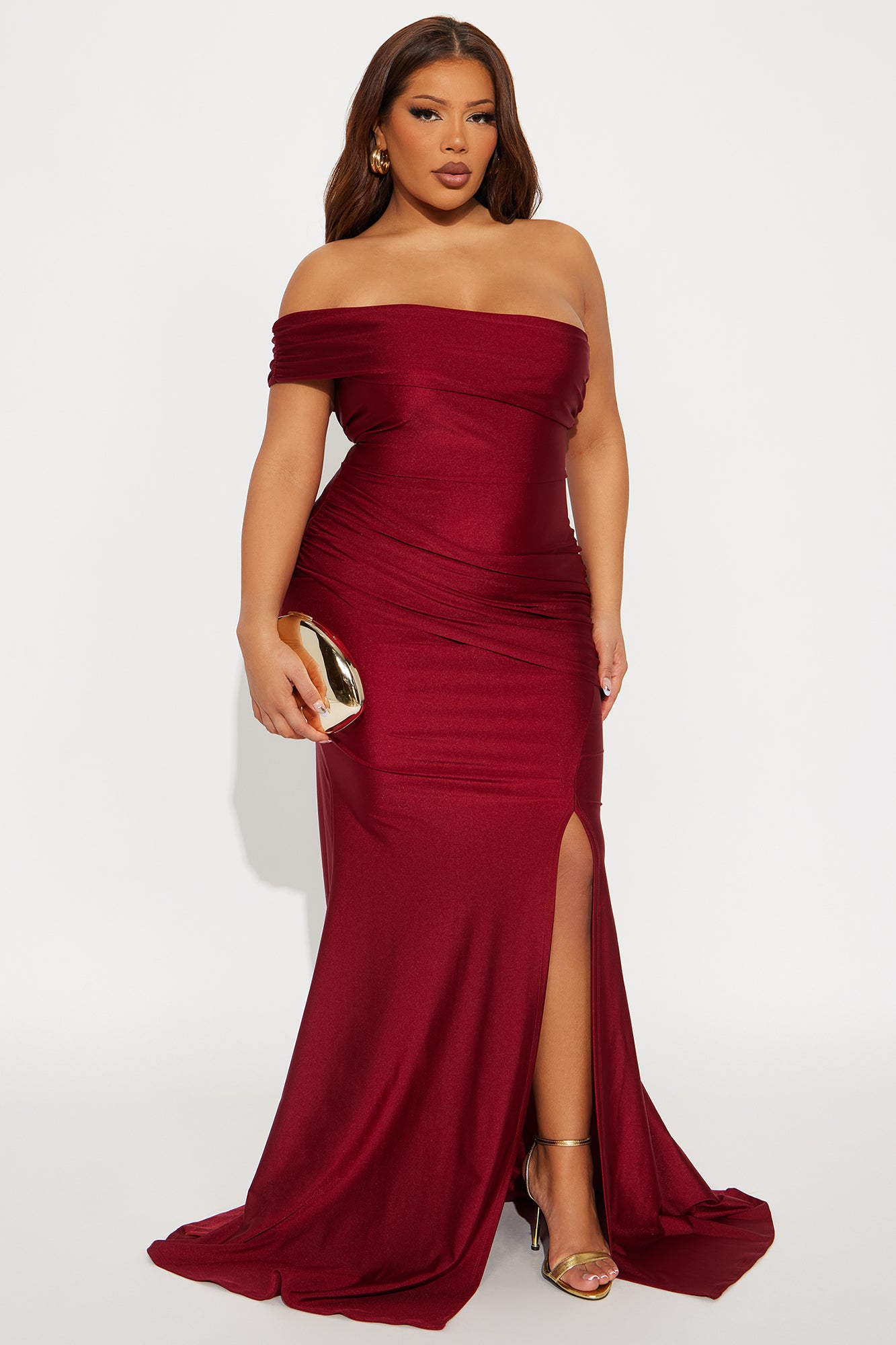 Save A Dance Maxi Dress - Wine