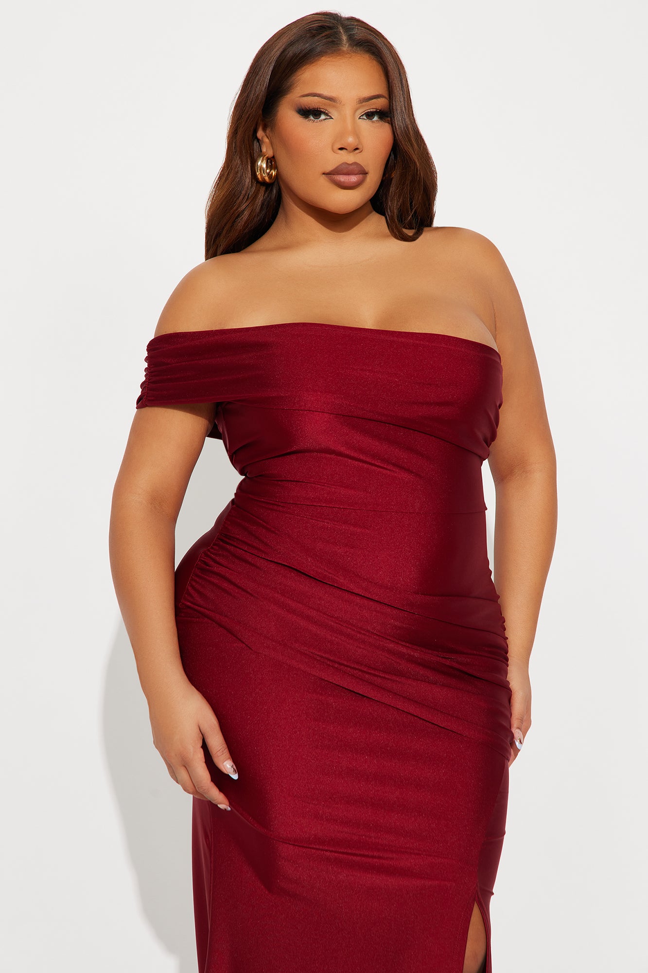 Save A Dance Maxi Dress - Wine