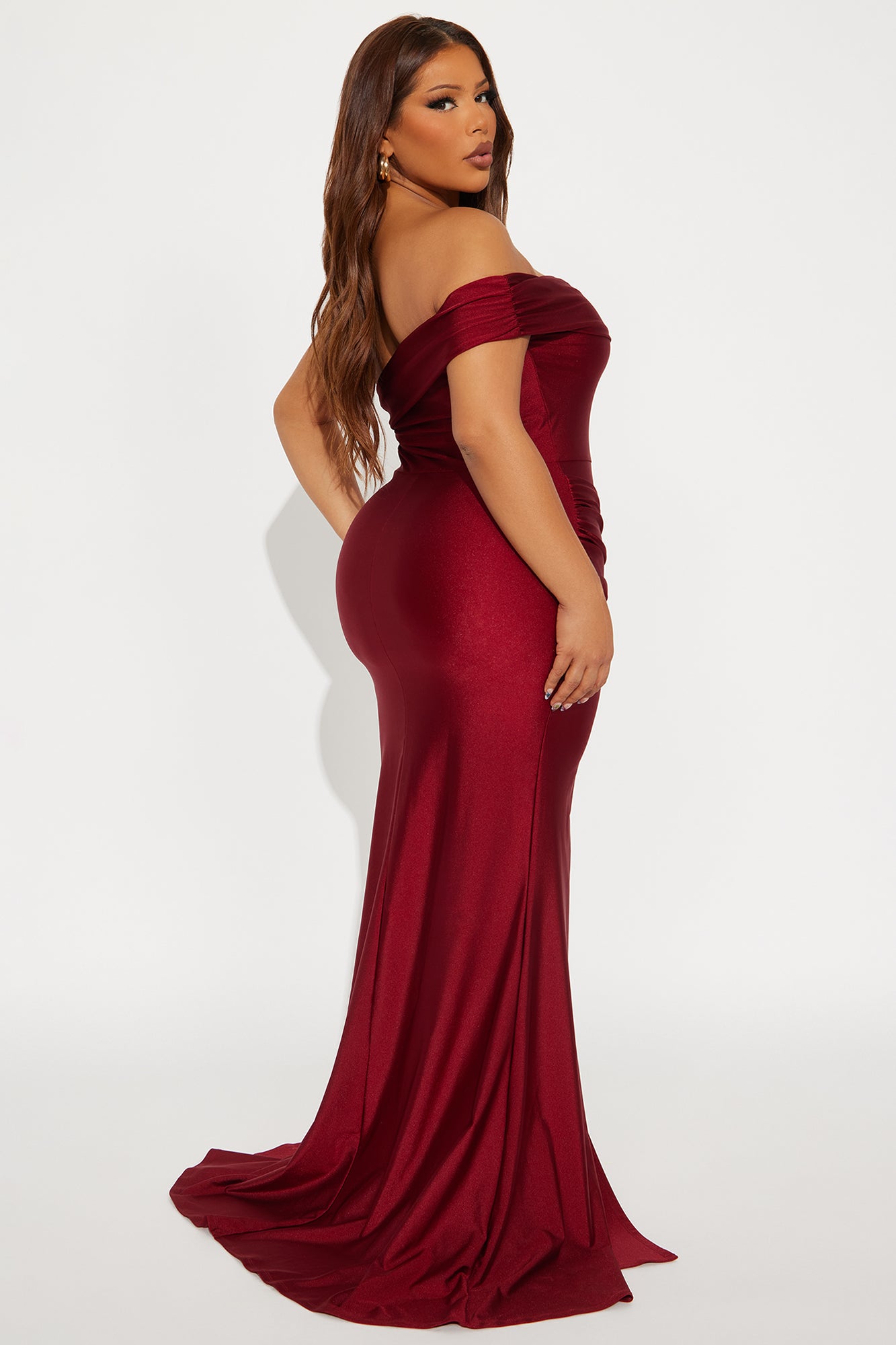Save A Dance Maxi Dress - Wine