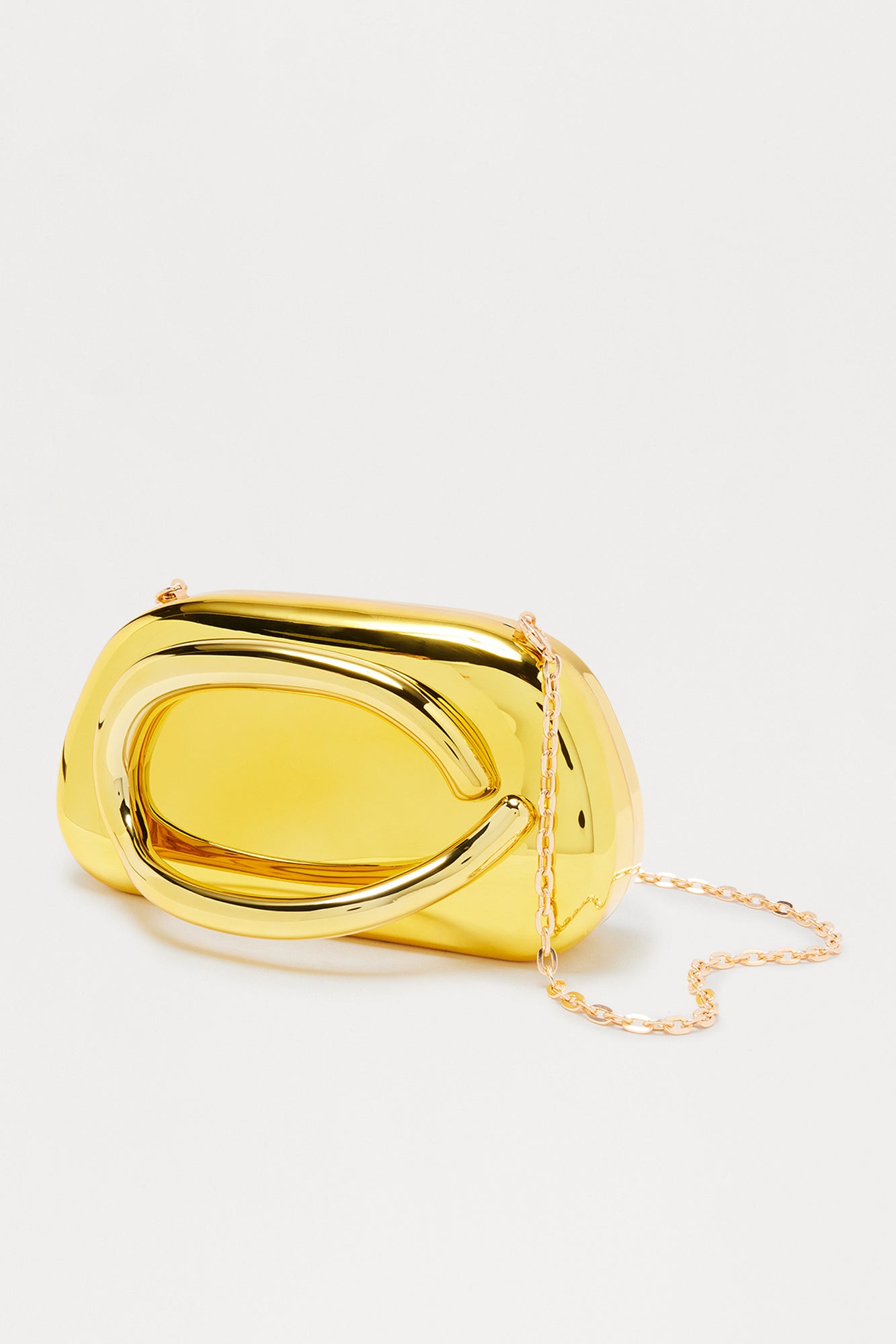 Most Modest Liquid Metal Clutch - Gold