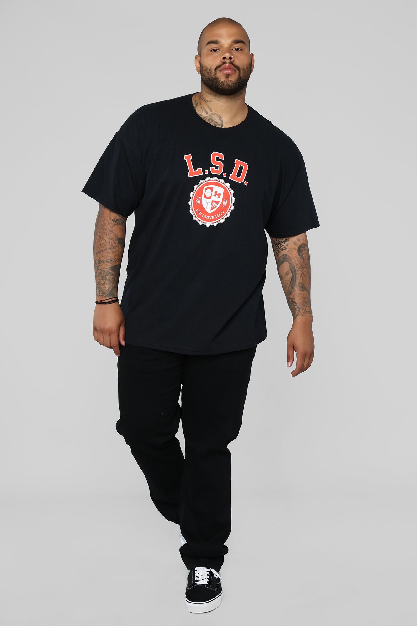 Mike Straight Taper Jeans - Black