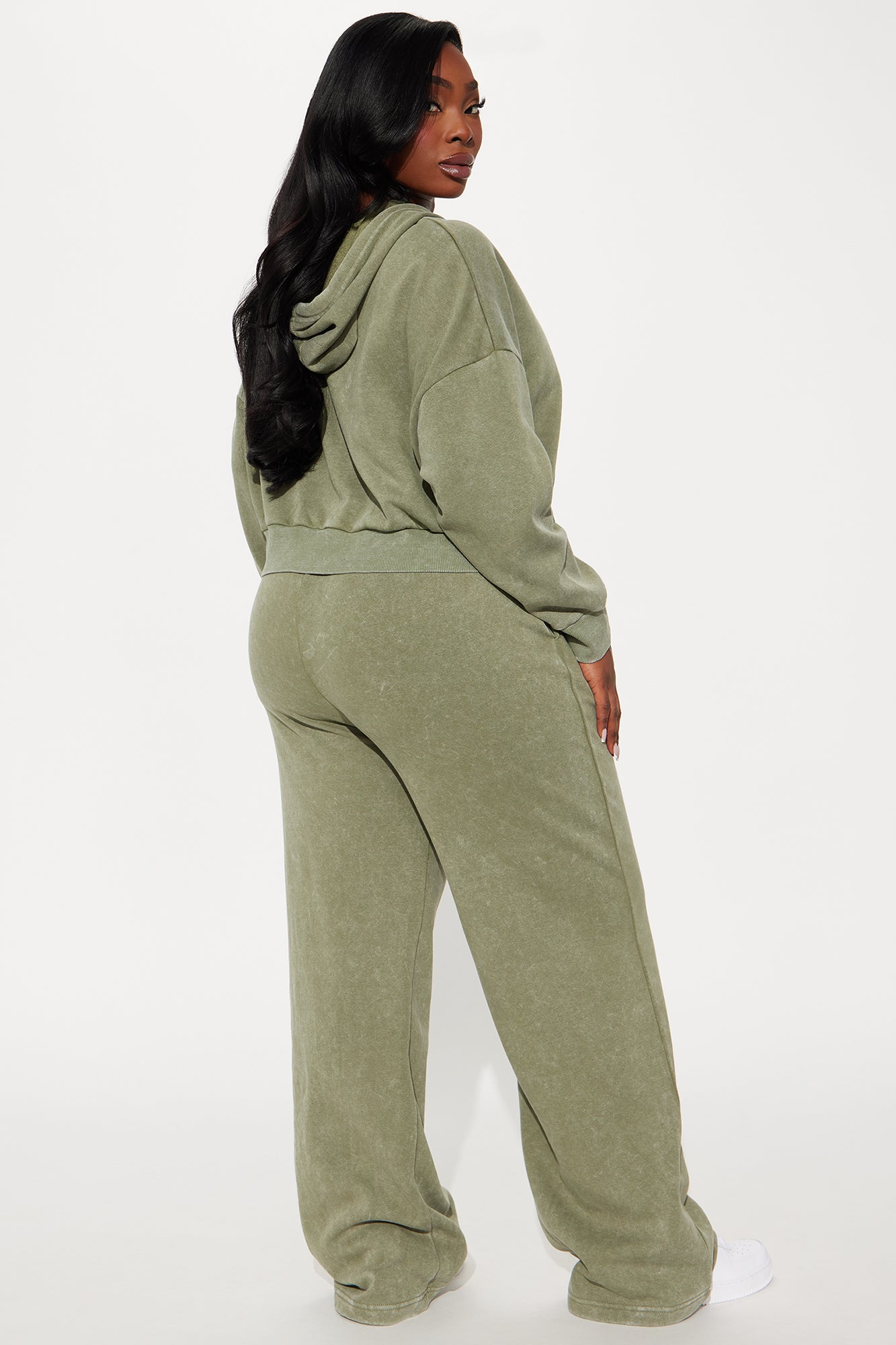 My Favorite Fleece Pant Set - Olive