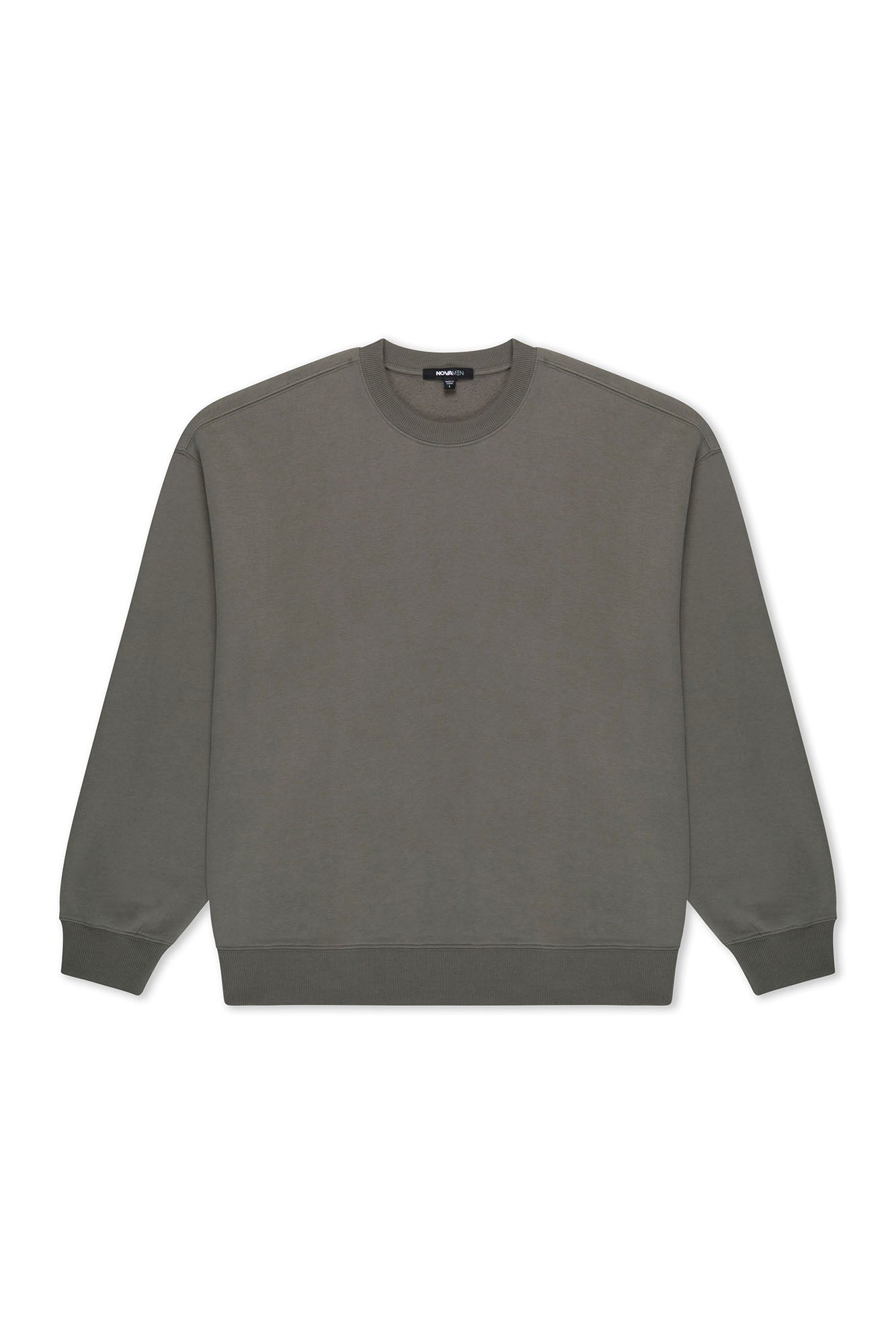 410 Oversized Crewneck - Moss Grey