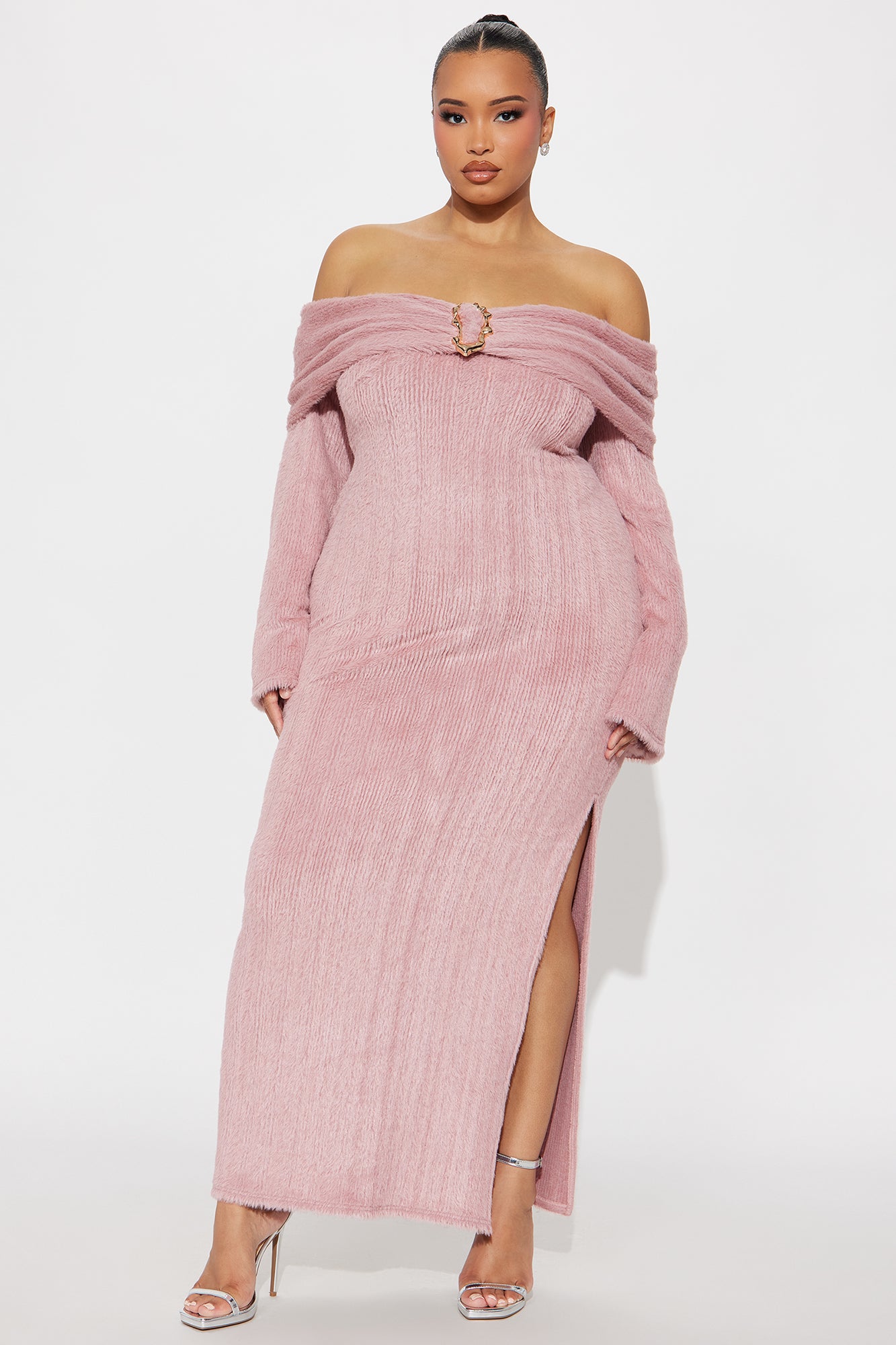 Somma Sweater Maxi Dress - Mauve