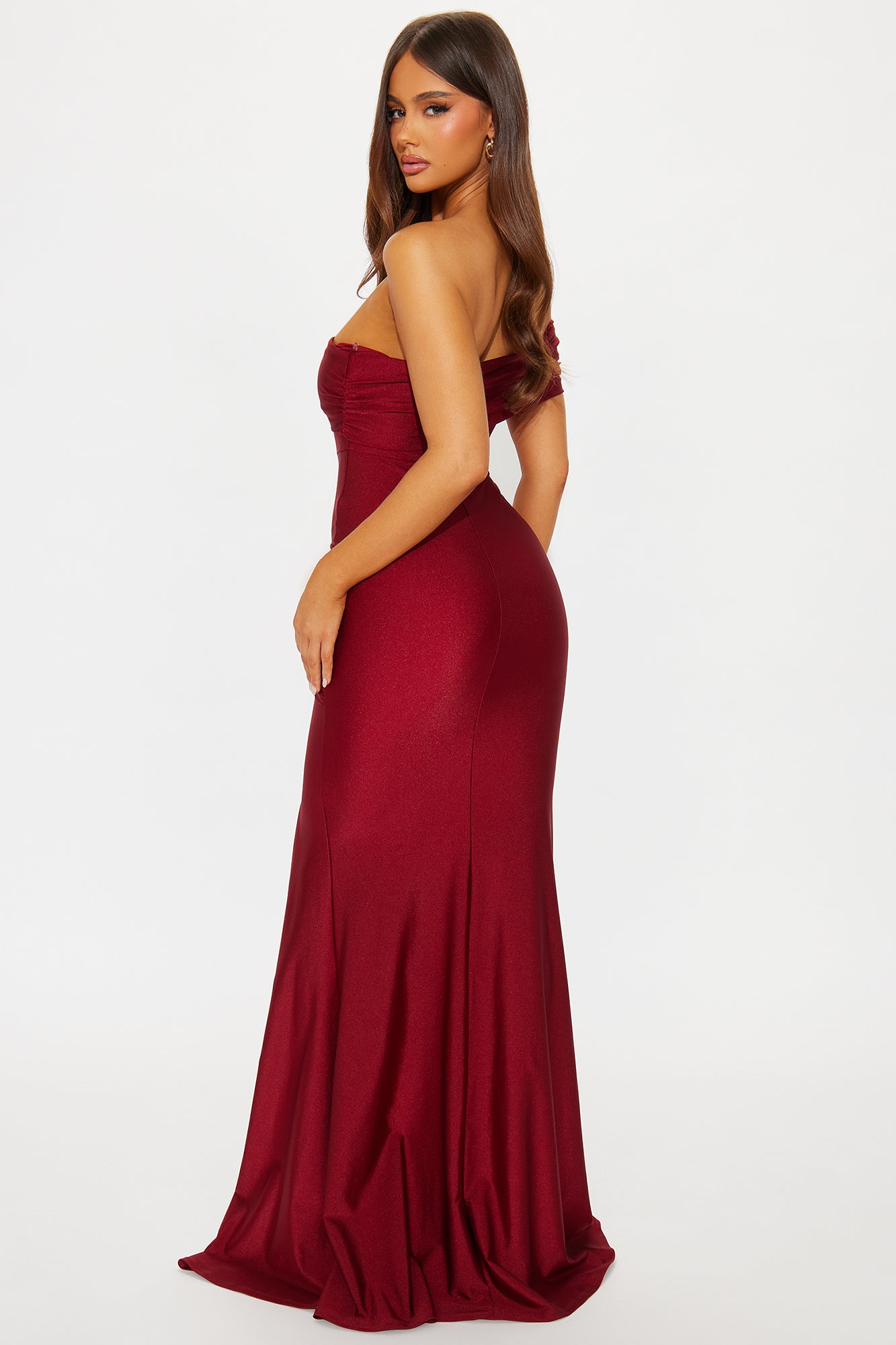 Save A Dance Maxi Dress - Wine