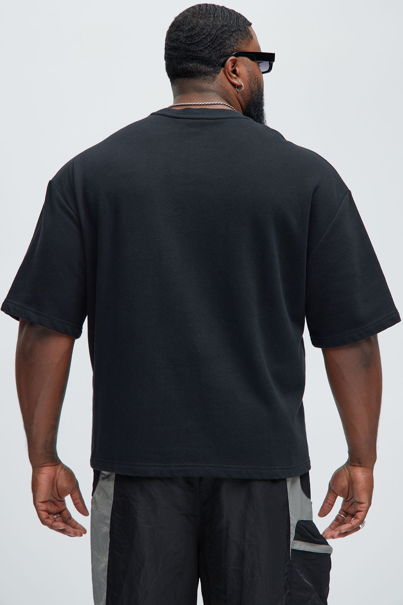 Tayson Sacred Love Relaxed Short Sleeve Tee - Black