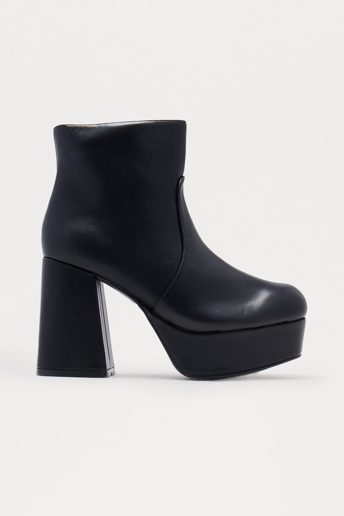 Rune Platform Booties - Black
