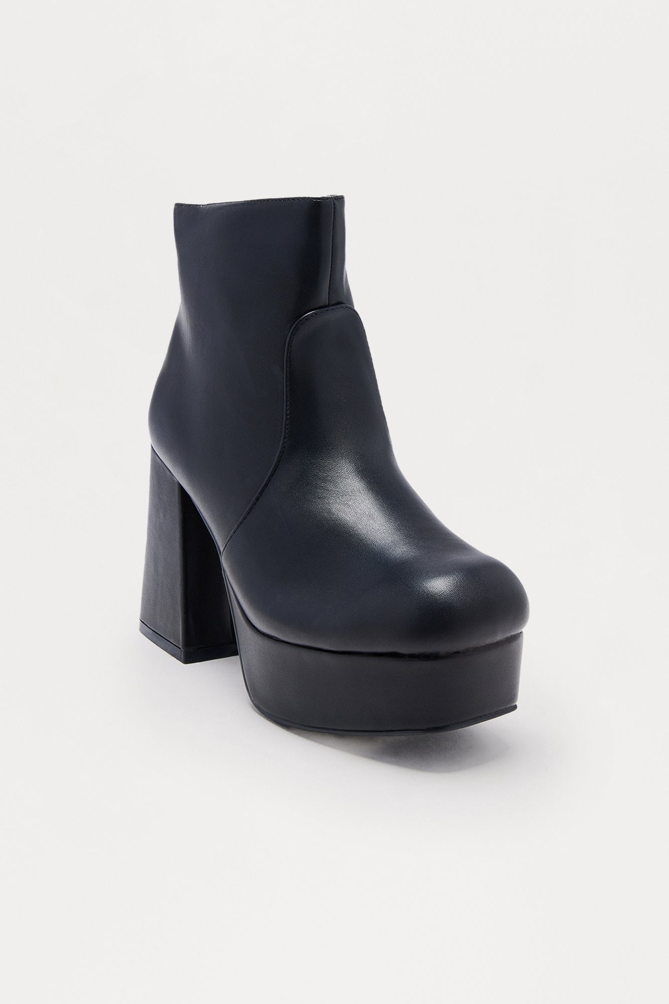 Rune Platform Booties - Black