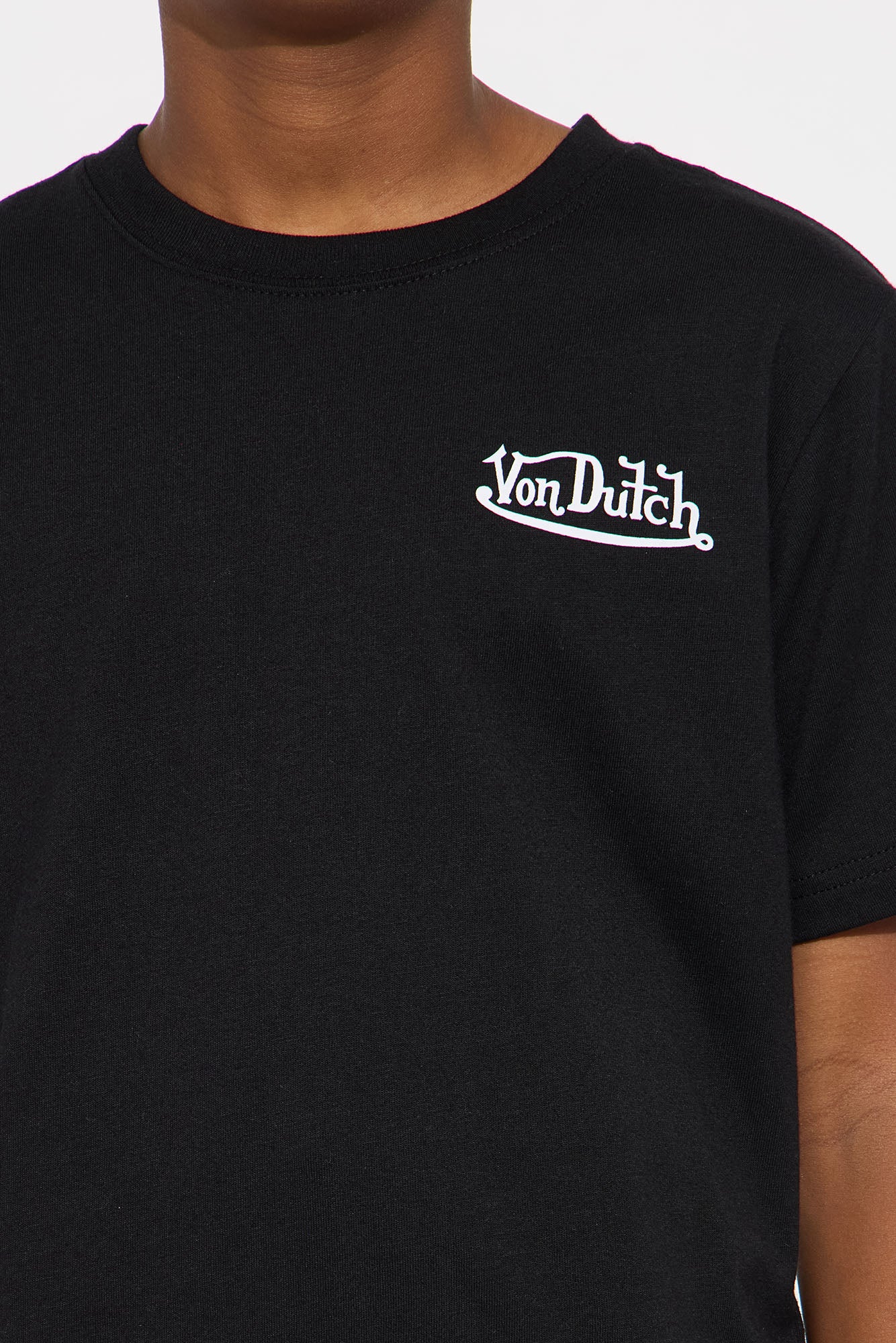 Mini Oversized Von Dutch Tour Tee - Black