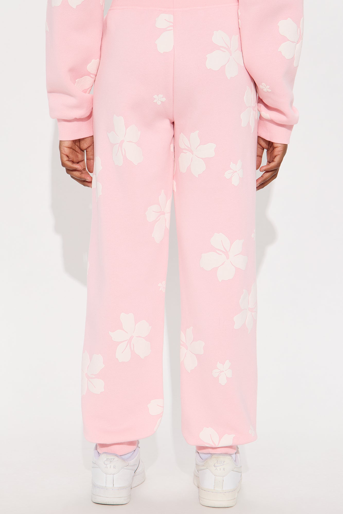 Mini Always In Bloom Fleece Jogger - Pink/combo