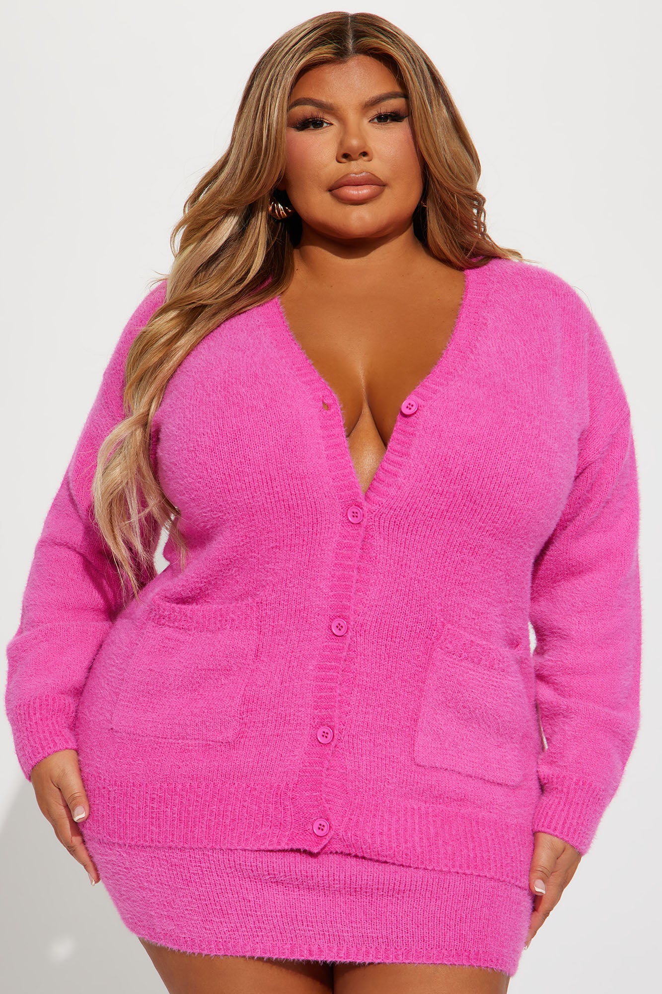 Regina Sweater Skirt Set - Pink
