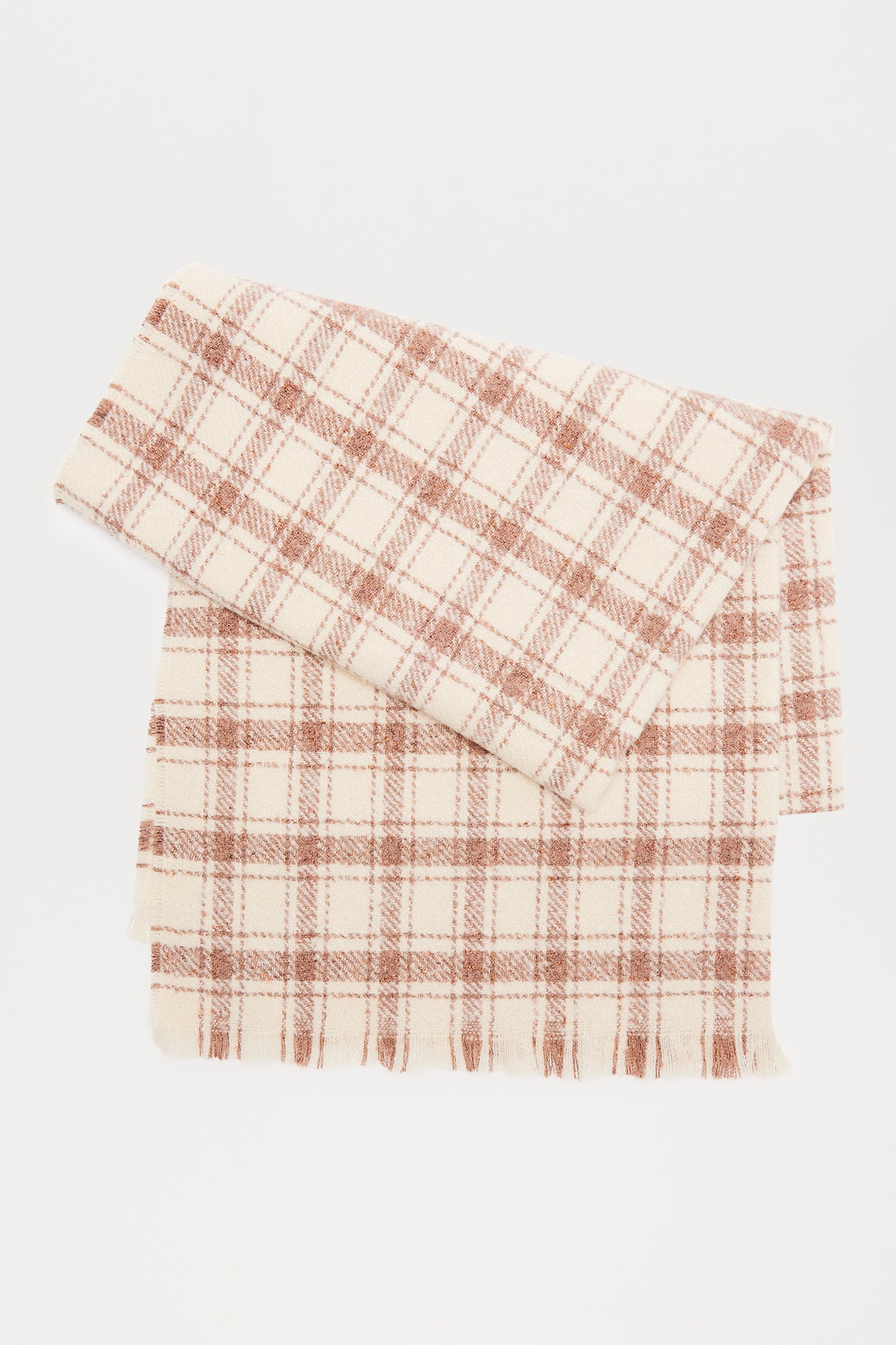 Stepping Outside Scarf - Ivory/combo
