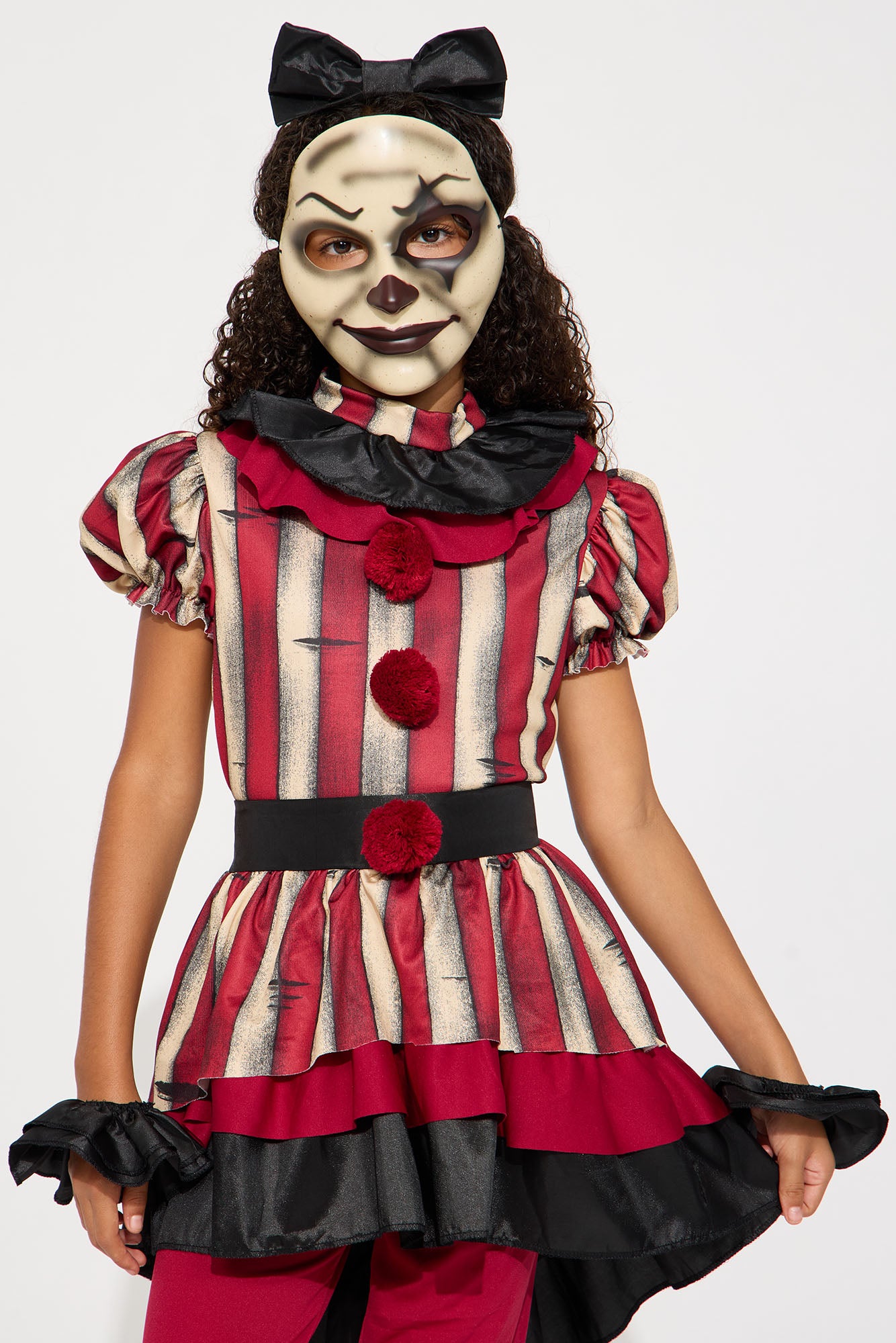 Mini Wicked Clown Costume - Red/combo