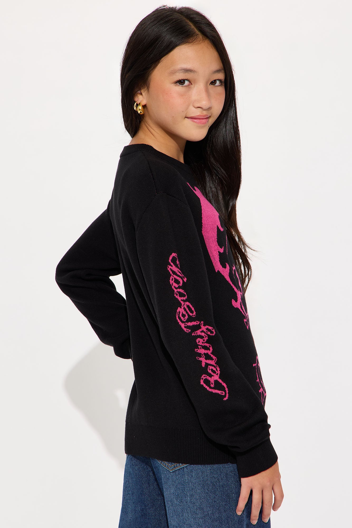 Mini Betty Boop Sweater - Black/combo