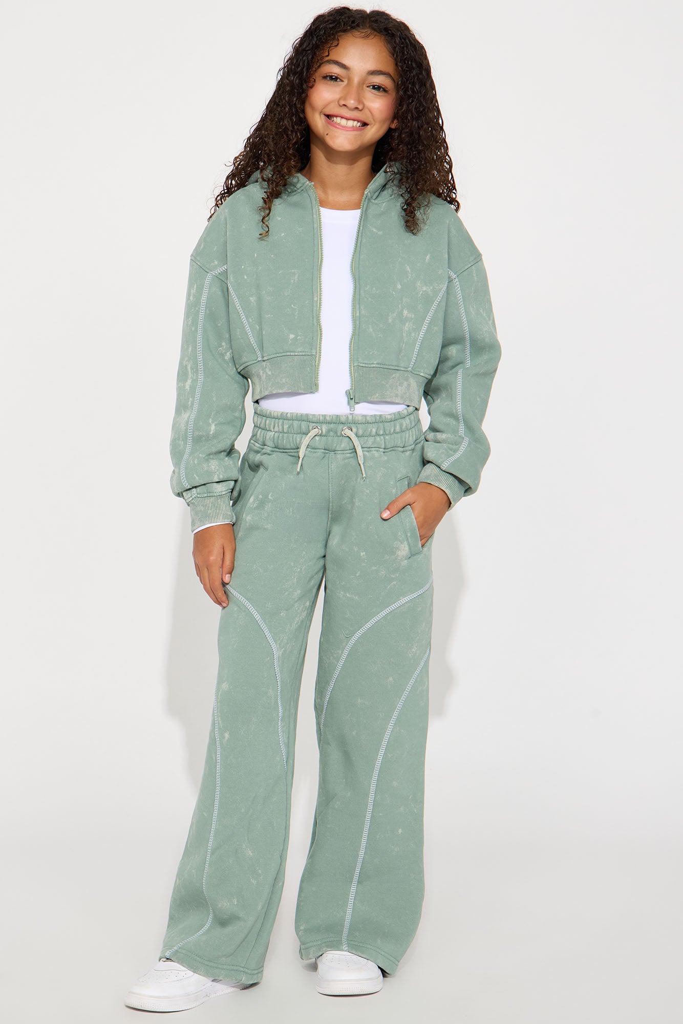 Mini Norah Washed Set - Sage