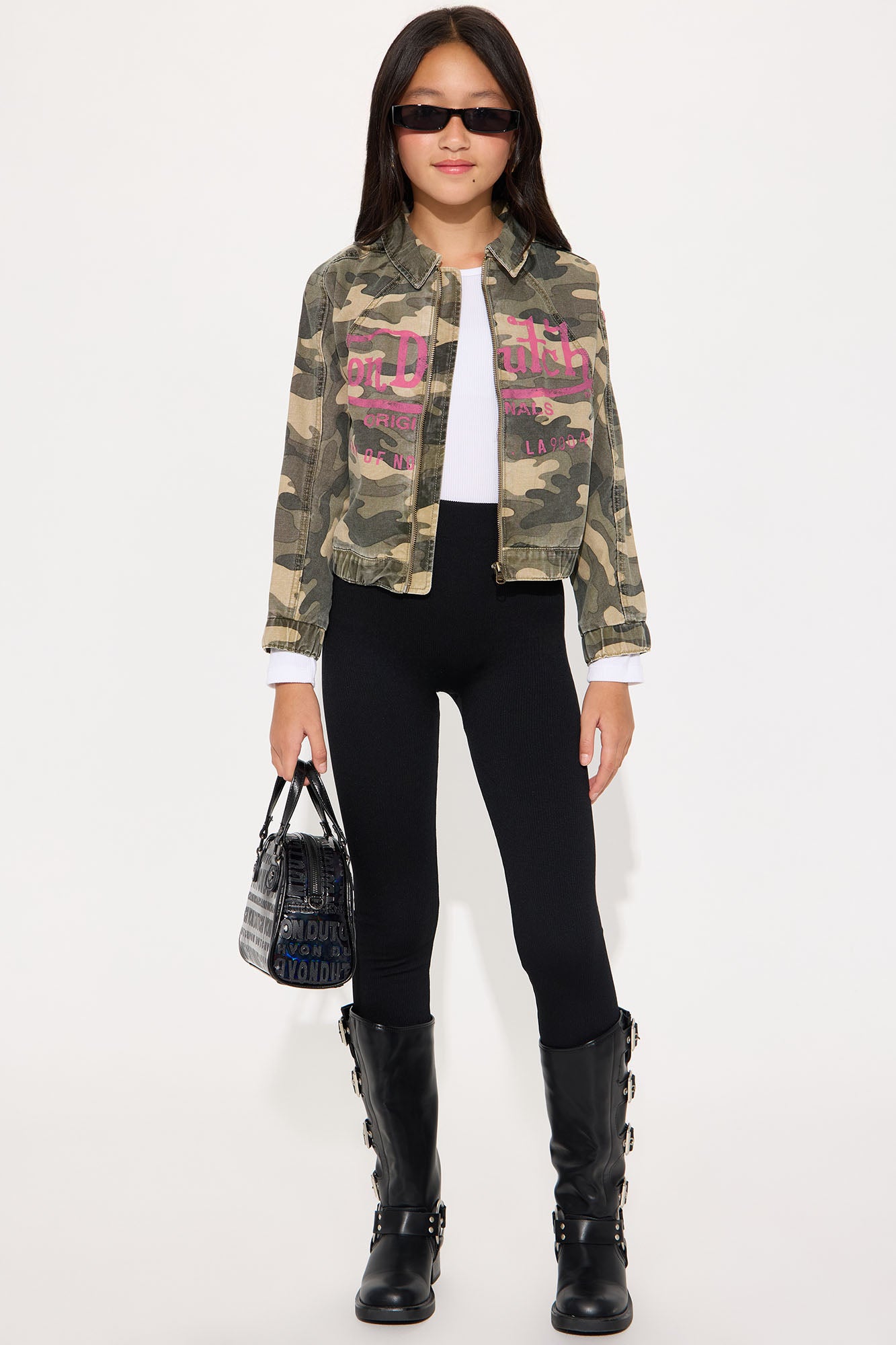 Mini Von Dutch OG Cadet Bomber Jacket - Camouflage